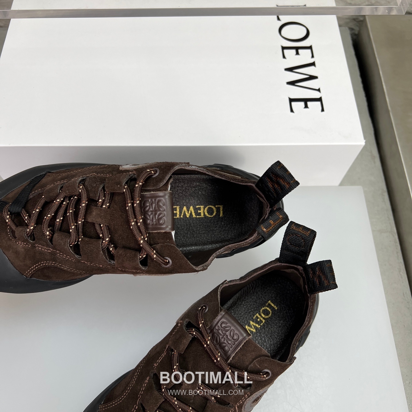 로에베 2026SS 레이스업 로우탑 화이트 스니커즈 Loewe 2026 SS Lace-up Low-top White Sneakers 7