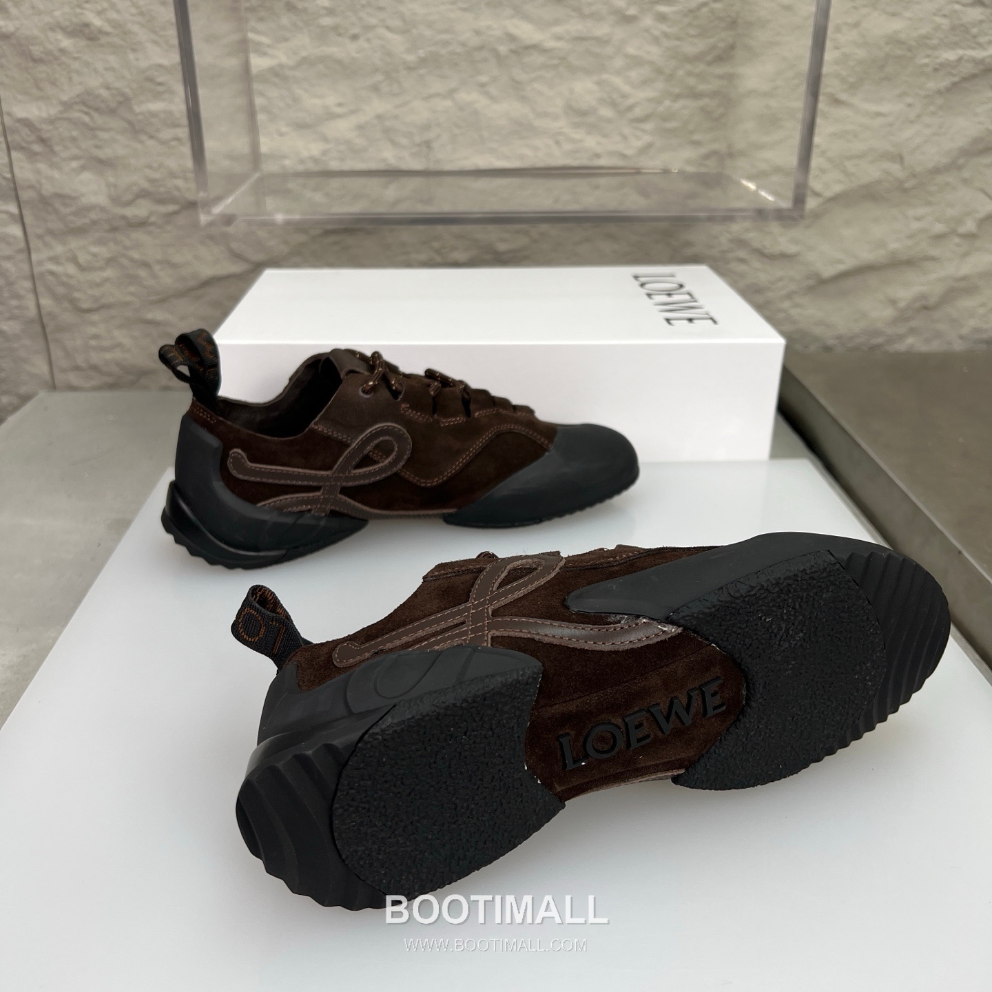 로에베 2026SS 레이스업 로우탑 화이트 스니커즈 Loewe 2026 SS Lace-up Low-top White Sneakers 9