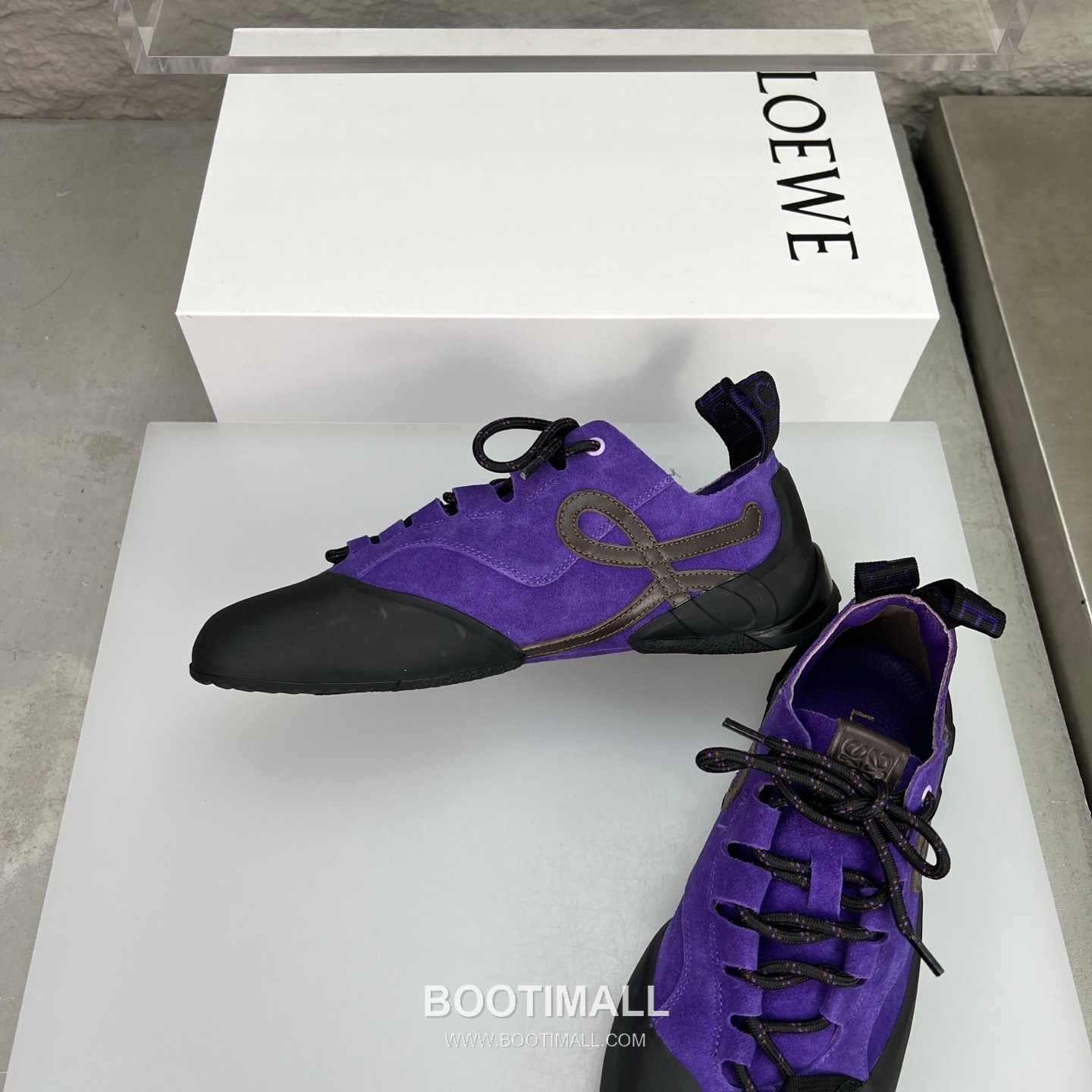 로에베 2026SS 레이스업 로우탑 화이트 스니커즈 Loewe 2026 SS Lace-up Low-top White Sneakers 5