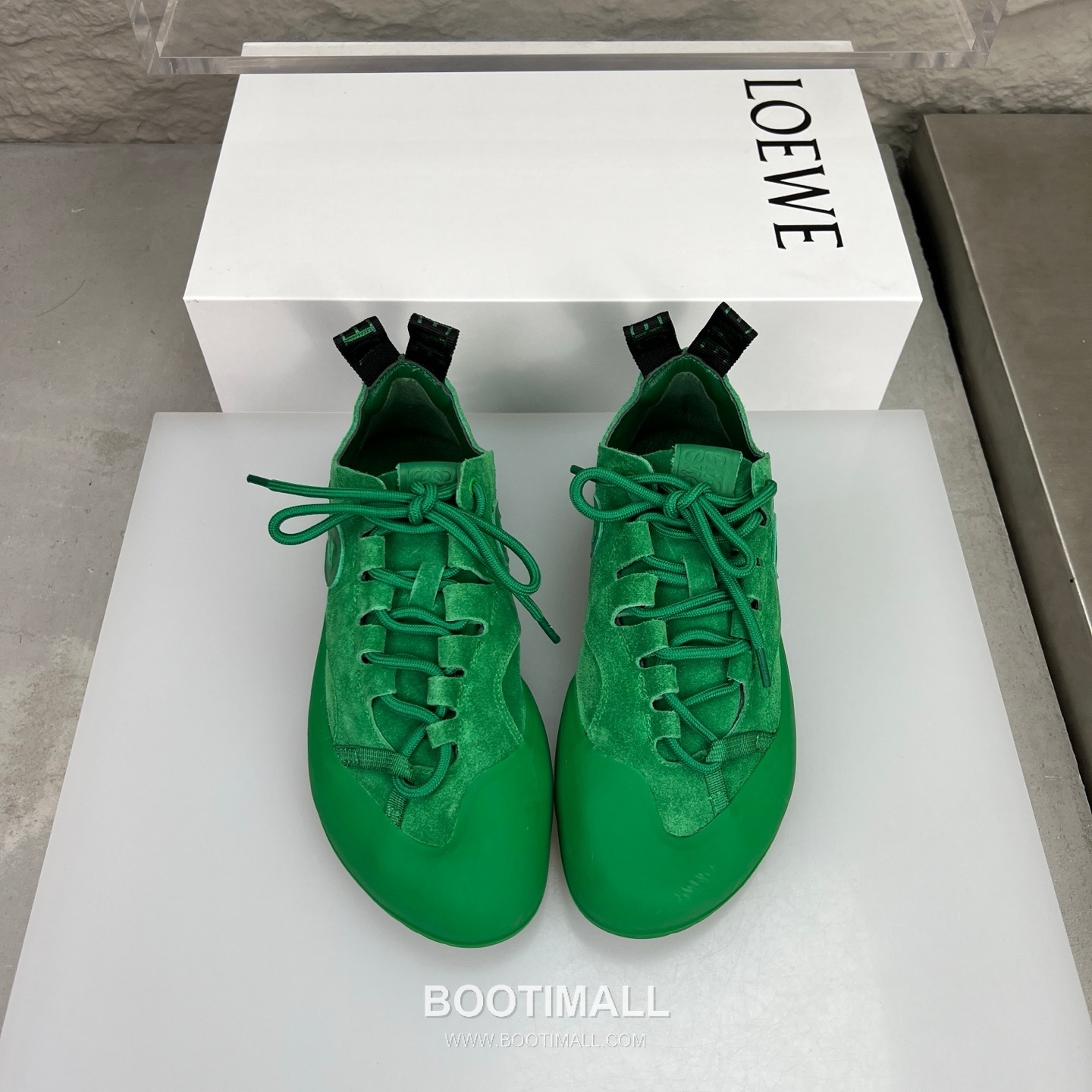 로에베 2026SS 레이스업 로우탑 화이트 스니커즈 Loewe 2026 SS Lace-up Low-top White Sneakers 3