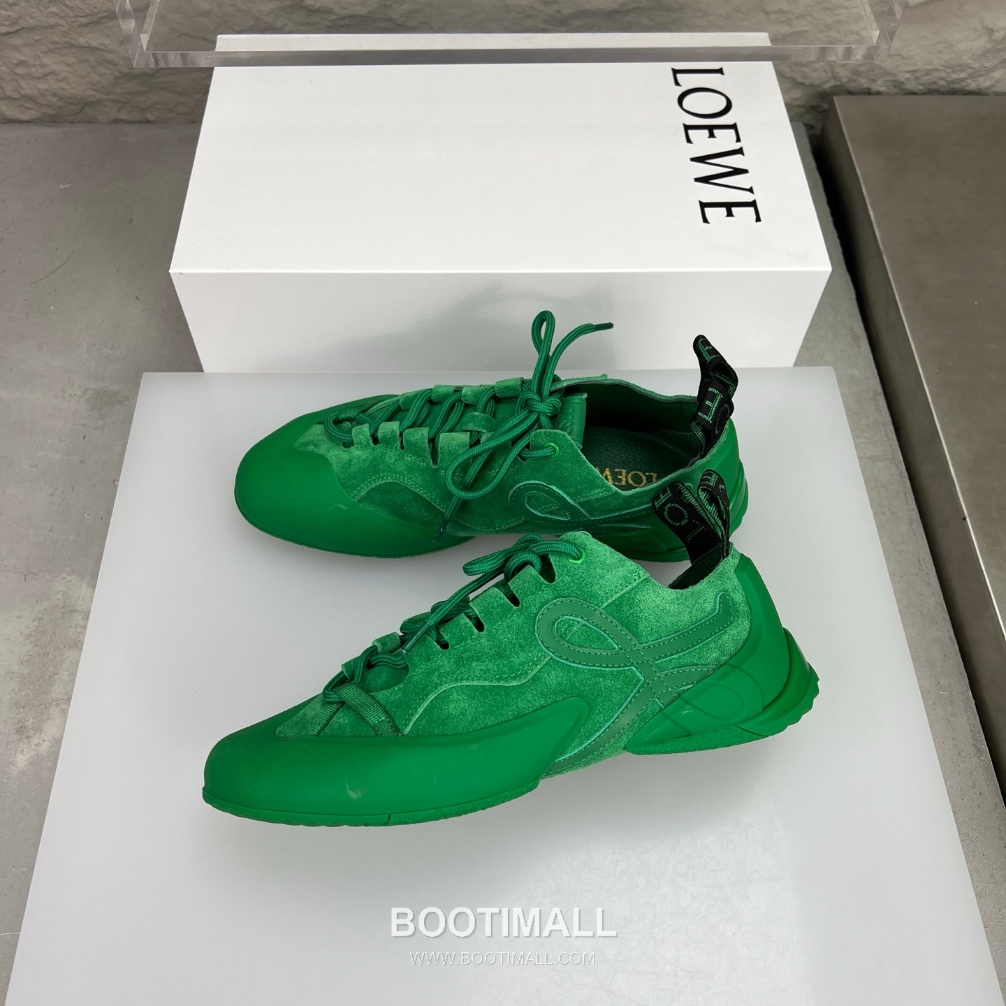 로에베 2026SS 레이스업 로우탑 화이트 스니커즈 Loewe 2026 SS Lace-up Low-top White Sneakers 4