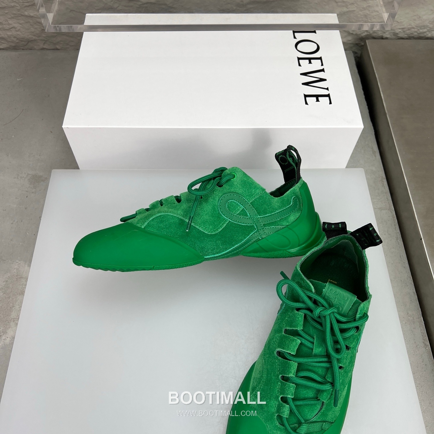 로에베 2026SS 레이스업 로우탑 화이트 스니커즈 Loewe 2026 SS Lace-up Low-top White Sneakers 5