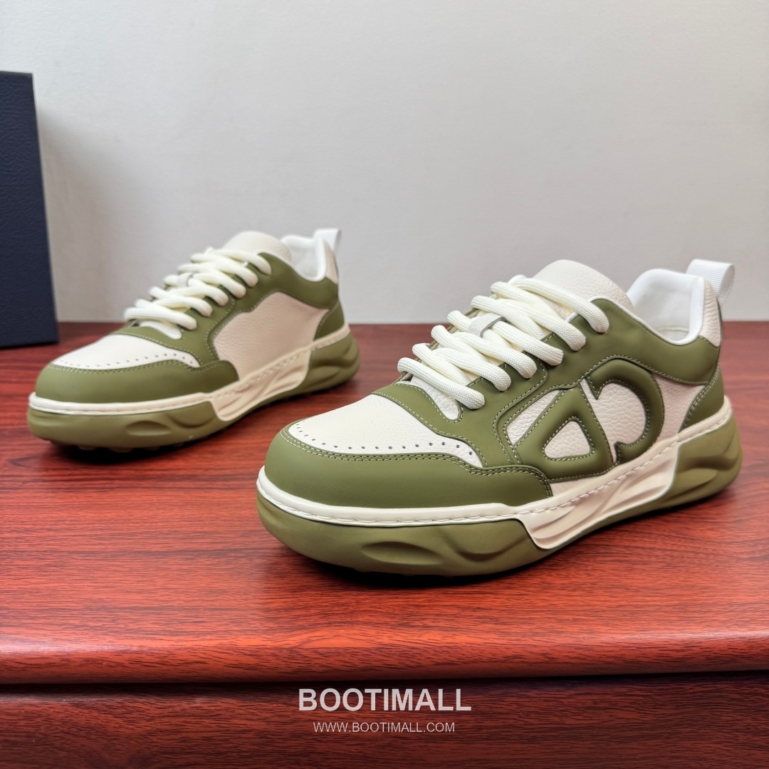 디올 리치그레인 가죽 CD로고 플랫폼 블랙 스니커즈 Dior Grained Leather CD Logo Platform Black Sneakers 2