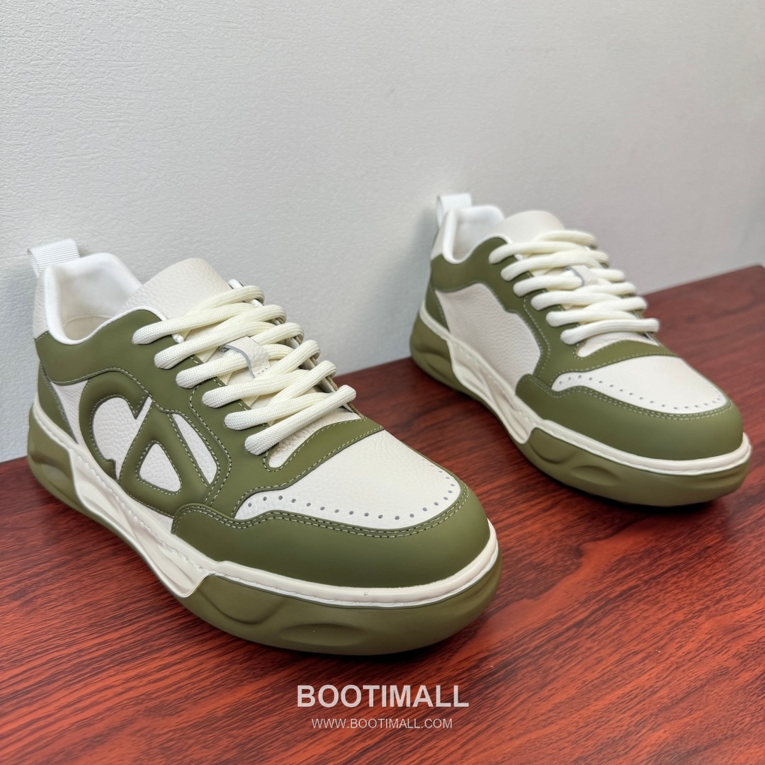 디올 리치그레인 가죽 CD로고 플랫폼 블랙 스니커즈 Dior Grained Leather CD Logo Platform Black Sneakers 3