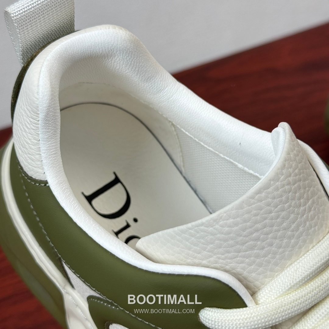 디올 리치그레인 가죽 CD로고 플랫폼 블랙 스니커즈 Dior Grained Leather CD Logo Platform Black Sneakers 7