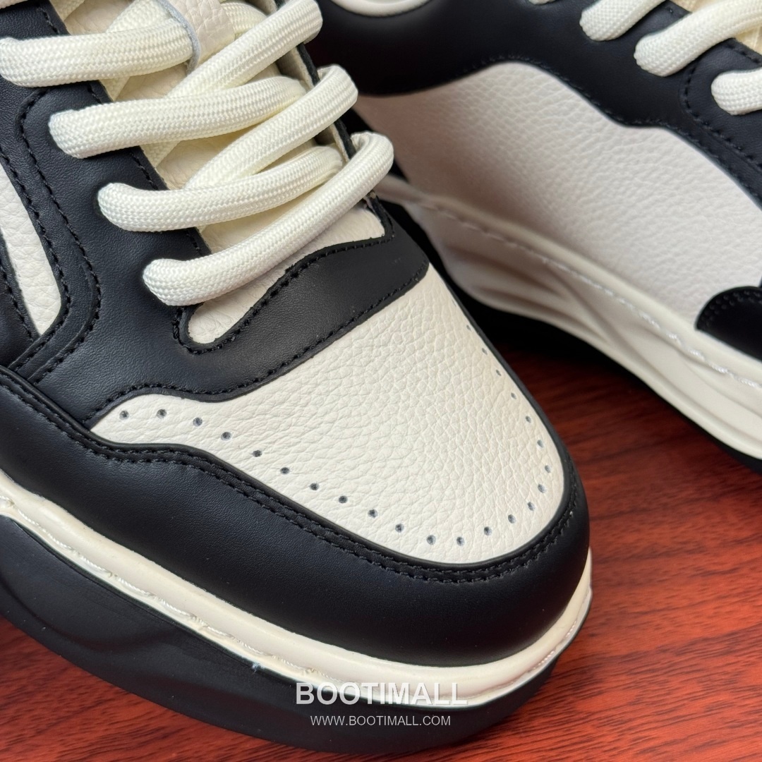 디올 리치그레인 가죽 CD로고 플랫폼 블랙 스니커즈 Dior Grained Leather CD Logo Platform Black Sneakers 5