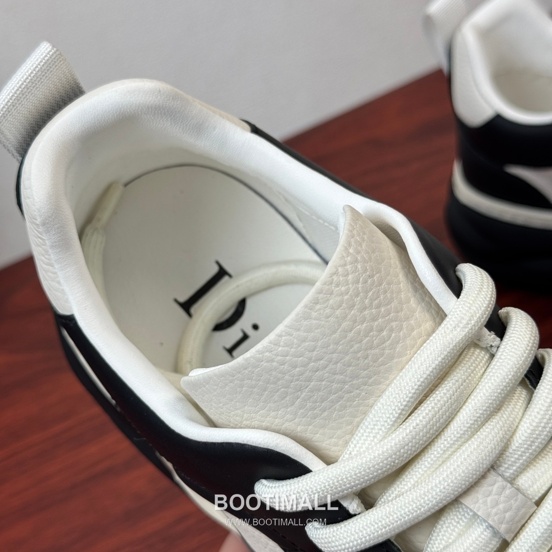 디올 리치그레인 가죽 CD로고 플랫폼 블랙 스니커즈 Dior Grained Leather CD Logo Platform Black Sneakers 7