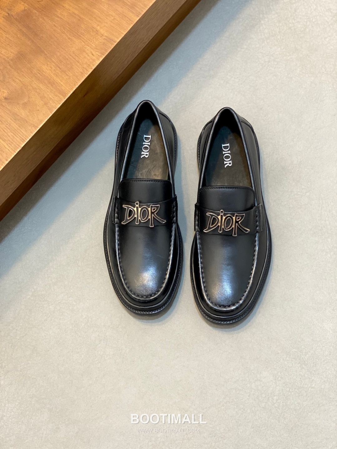 디올 2026SS 오블리크 가죽 레이스업 블랙 더비슈즈 Dior 2026 SS Oblique Leather Lace-up Black Derby Shoes 1