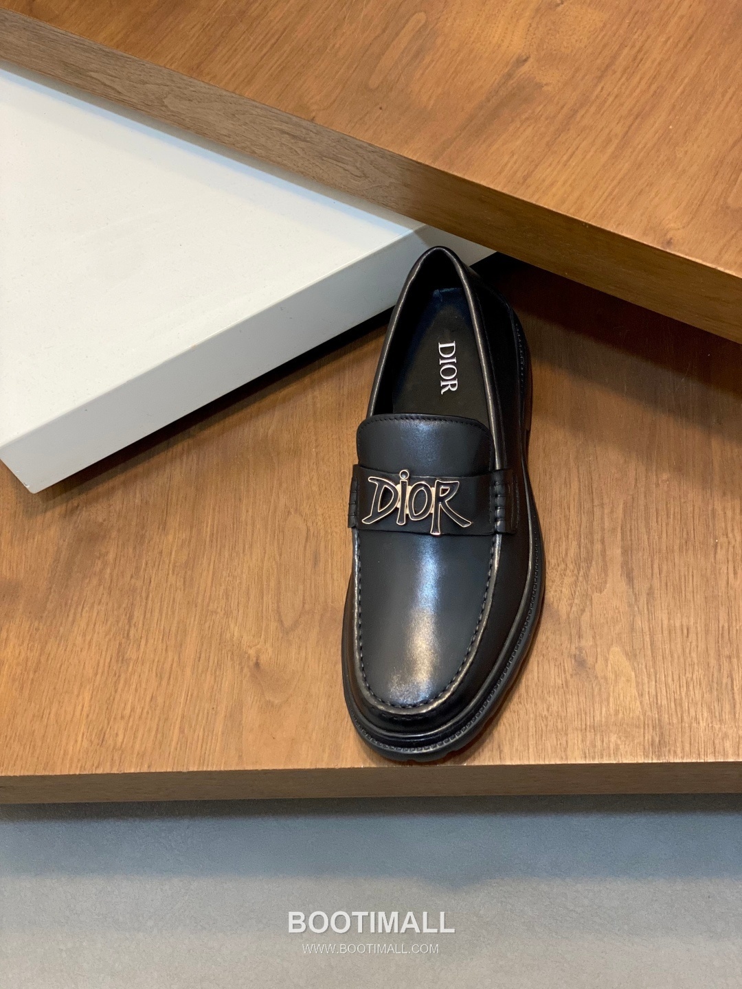 디올 2026SS 오블리크 가죽 레이스업 블랙 더비슈즈 Dior 2026 SS Oblique Leather Lace-up Black Derby Shoes 6