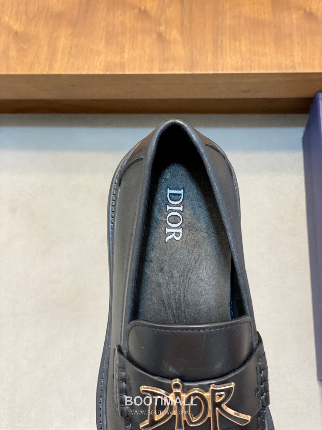 디올 2026SS 오블리크 가죽 레이스업 블랙 더비슈즈 Dior 2026 SS Oblique Leather Lace-up Black Derby Shoes 7