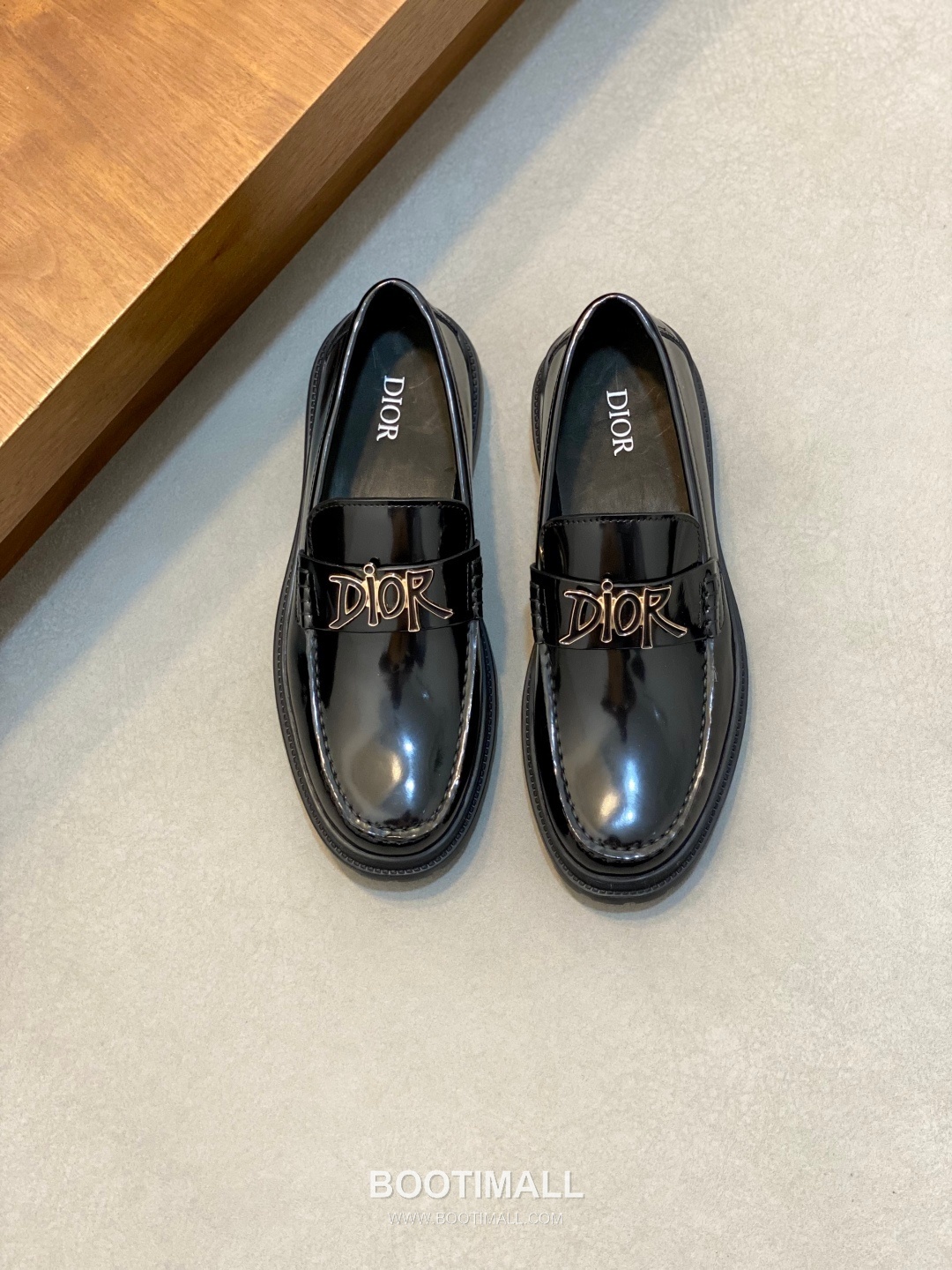 디올 2026SS 오블리크 가죽 레이스업 블랙 더비슈즈 Dior 2026 SS Oblique Leather Lace-up Black Derby Shoes 1