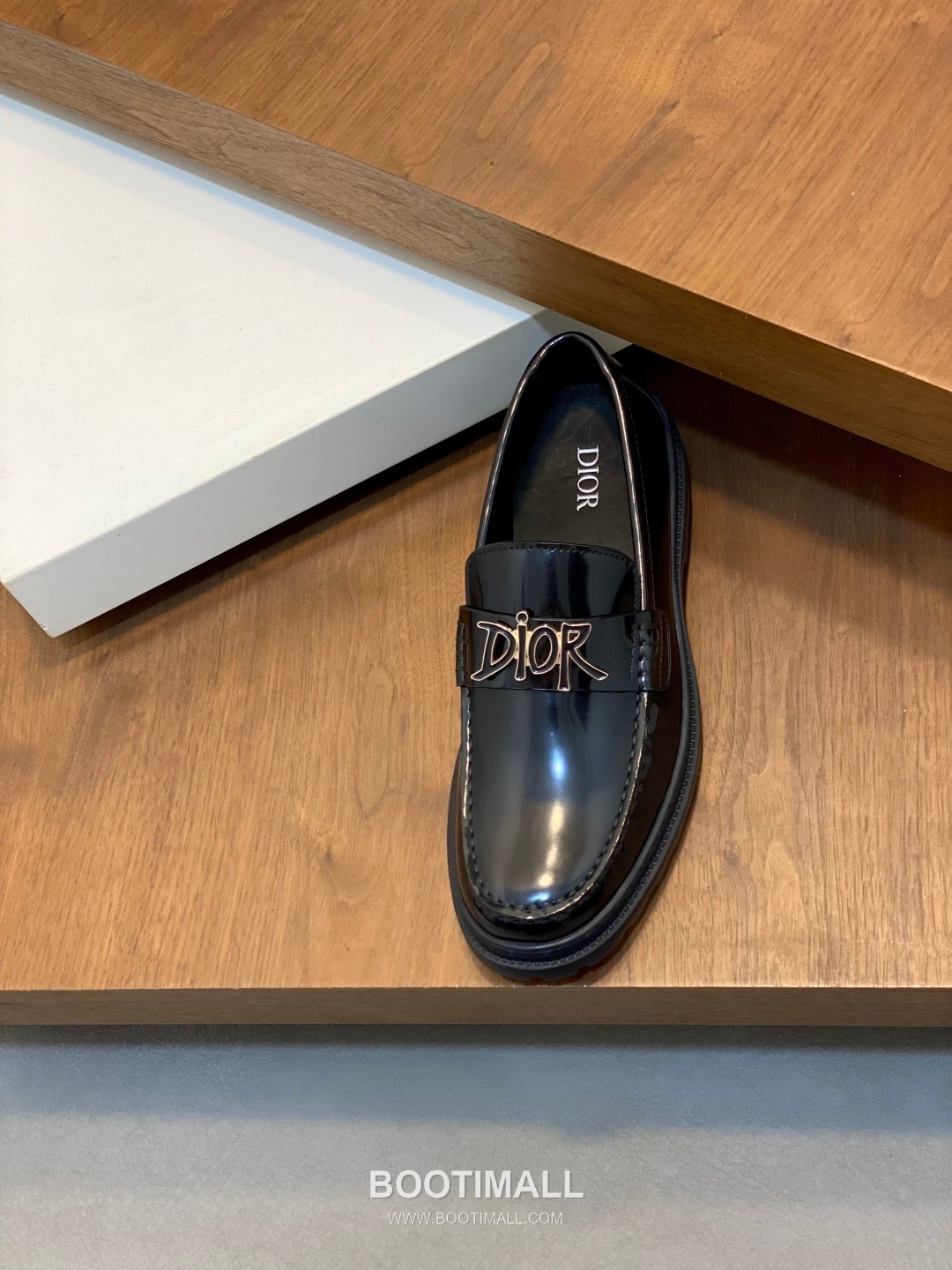 디올 2026SS 오블리크 가죽 레이스업 블랙 더비슈즈 Dior 2026 SS Oblique Leather Lace-up Black Derby Shoes 6