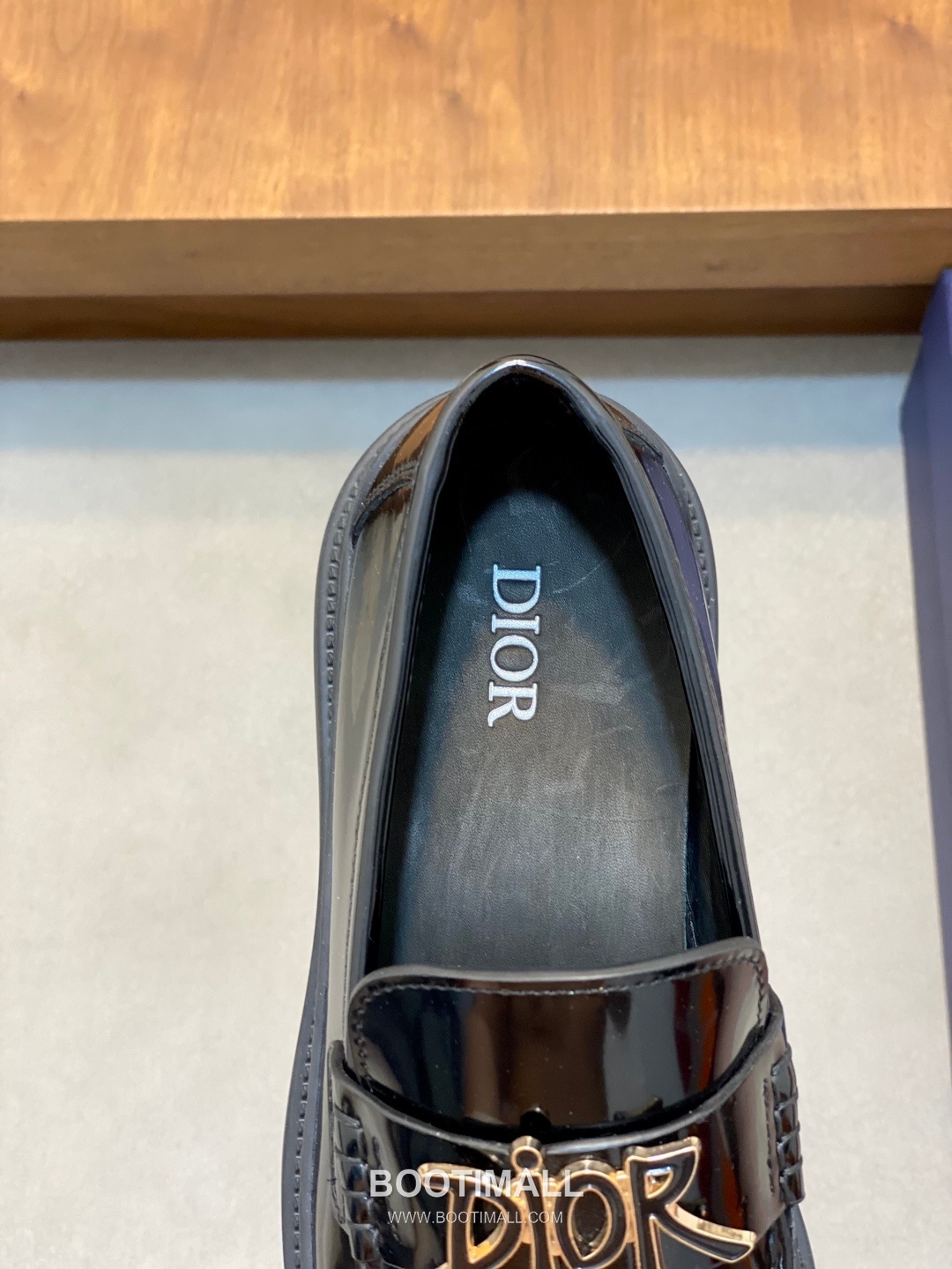 디올 2026SS 오블리크 가죽 레이스업 블랙 더비슈즈 Dior 2026 SS Oblique Leather Lace-up Black Derby Shoes 7