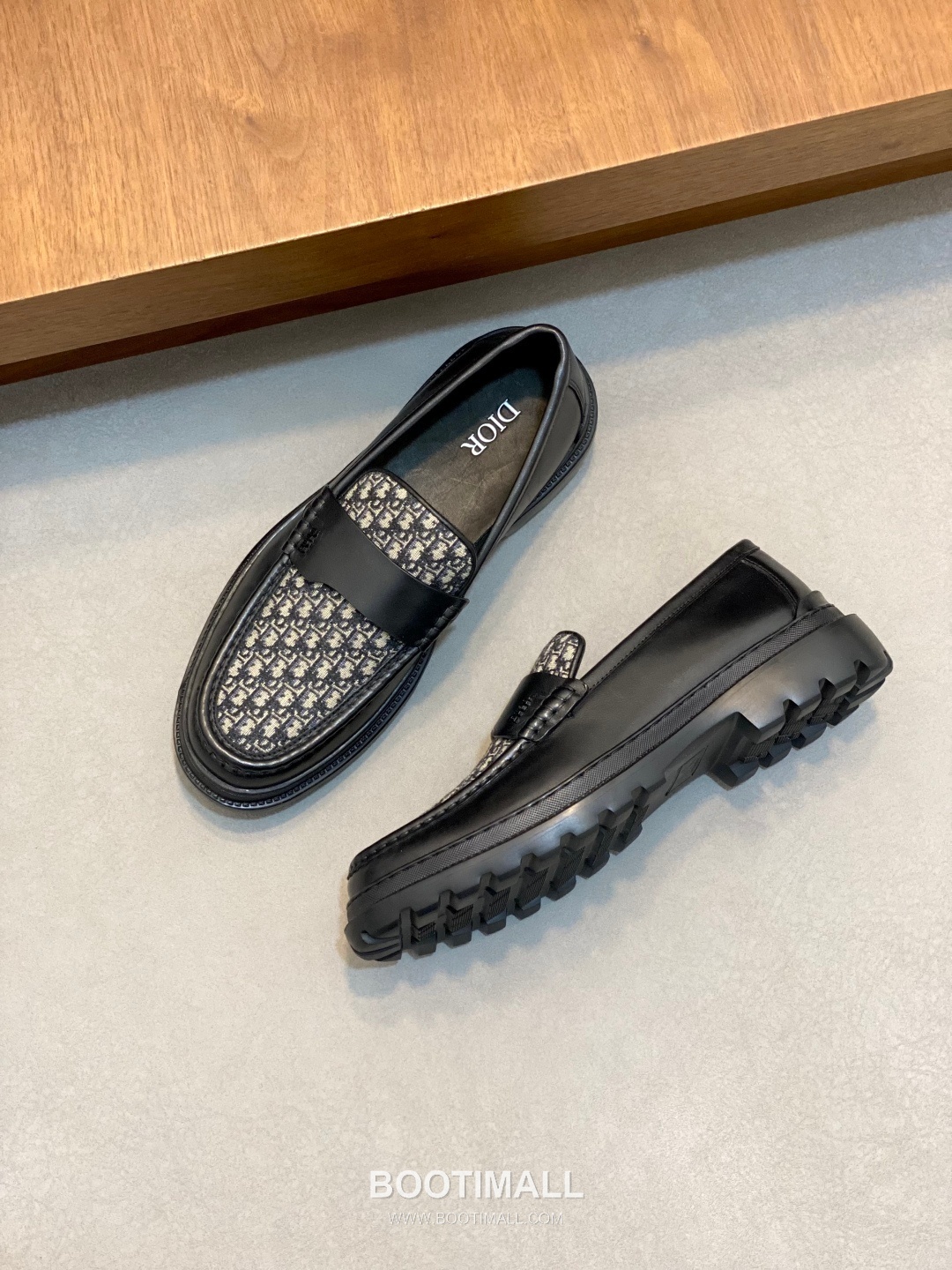 디올 2026SS 오블리크 소가죽 레이스업 블랙 더비슈즈 Dior 2026 SS Oblique Calfskin Lace-up Black Derby Shoes 5