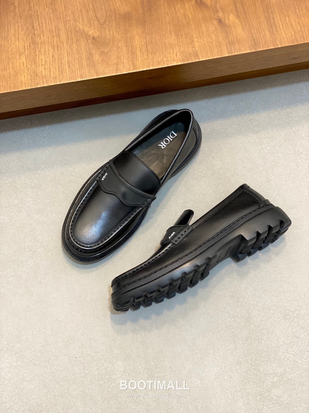 디올 2026SS 오블리크 소가죽 레이스업 플랫폼 블랙 더비슈즈 Dior 2026 SS Oblique Calfskin Lace-up Platform Black Derby Shoes 5