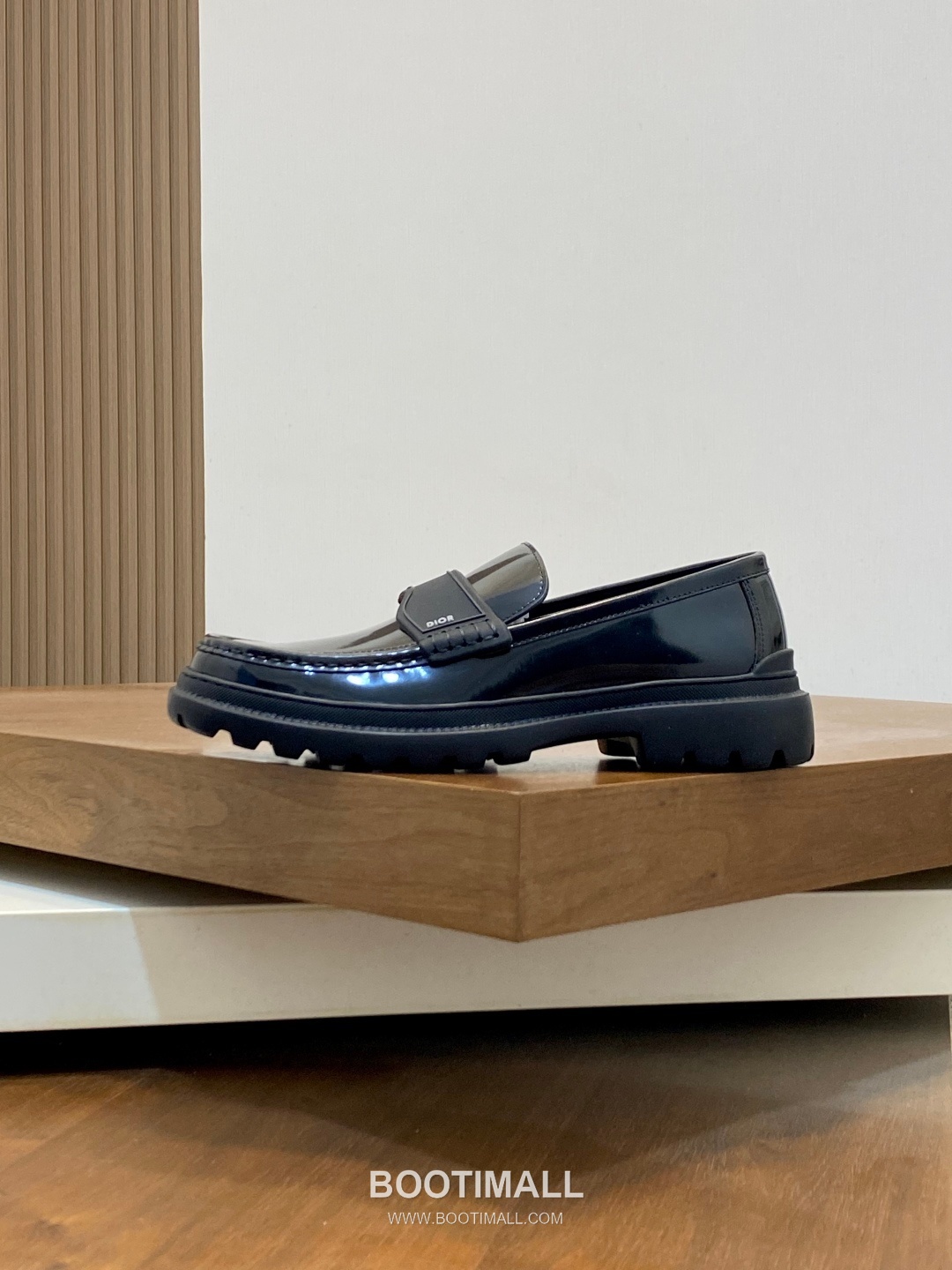 디올 2026SS 오블리크 소가죽 레이스업 플랫폼 블랙 더비슈즈 Dior 2026 SS Oblique Calfskin Lace-up Platform Black Derby Shoes 2