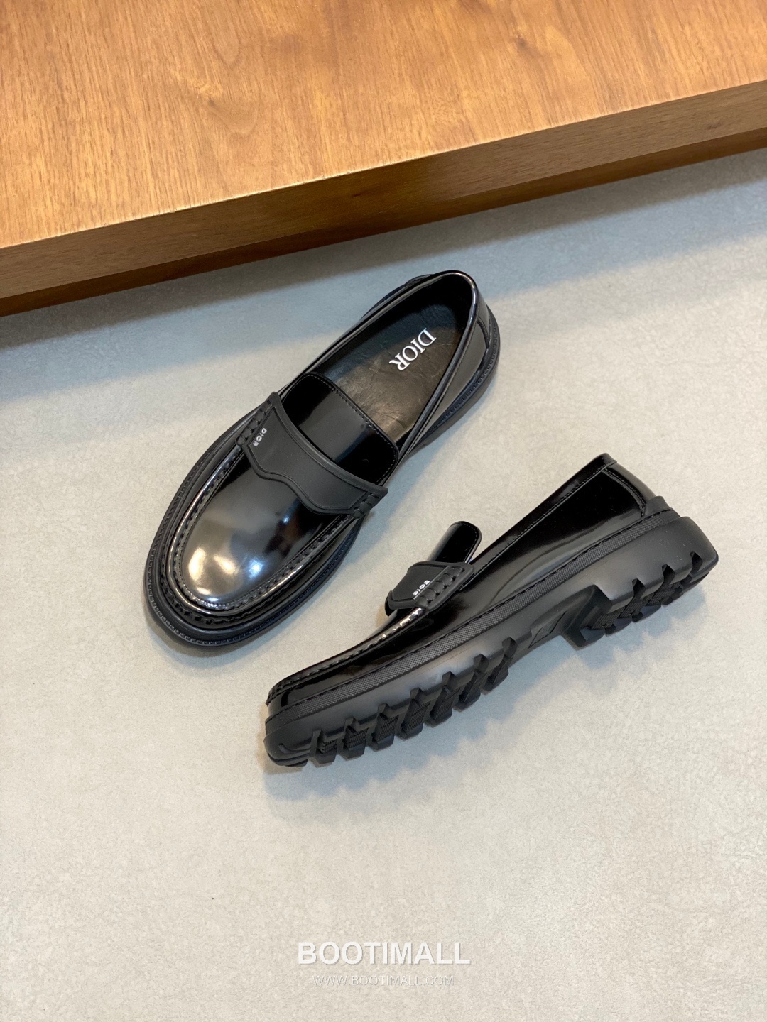 디올 2026SS 오블리크 소가죽 레이스업 플랫폼 블랙 더비슈즈 Dior 2026 SS Oblique Calfskin Lace-up Platform Black Derby Shoes 5