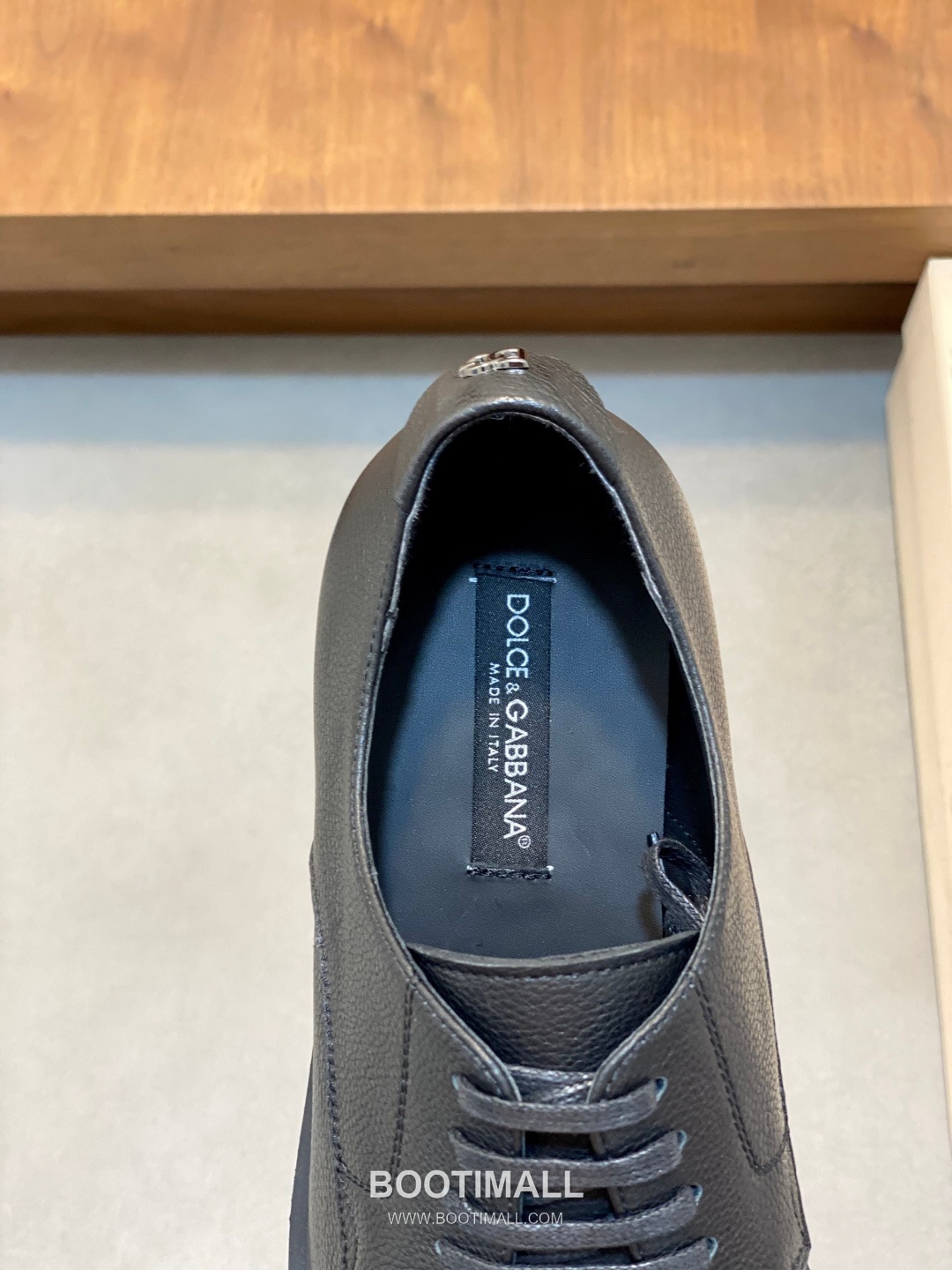 돌체앤가바나 이탈리아송아지가죽 플랫폼 블랙 더비슈즈 Dolce&Gabbana Italian Calfskin Platform Black Derby Shoes 7