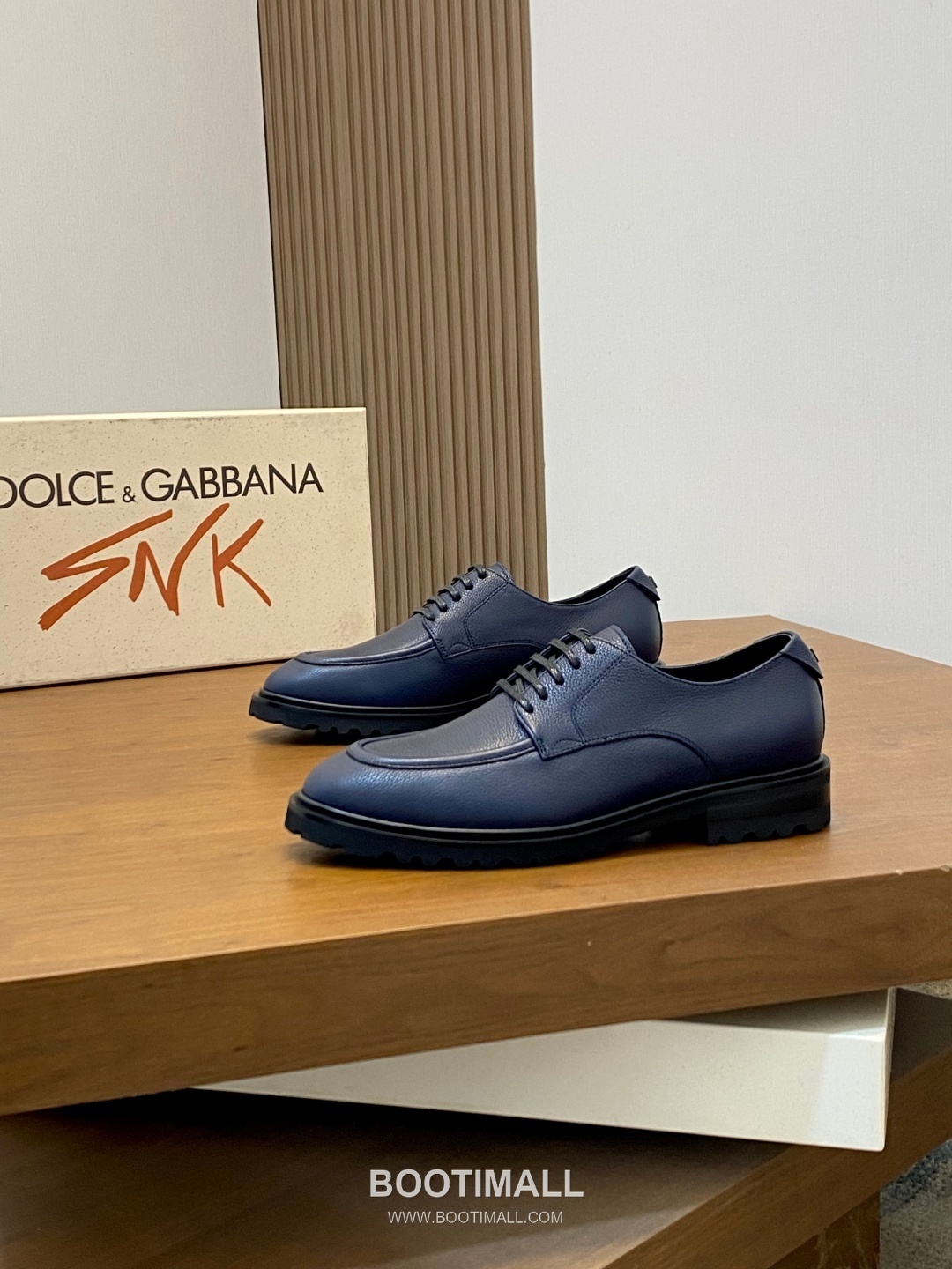 돌체앤가바나 이탈리아송아지가죽 플랫폼 블랙 더비슈즈 Dolce&Gabbana Italian Calfskin Platform Black Derby Shoes 3