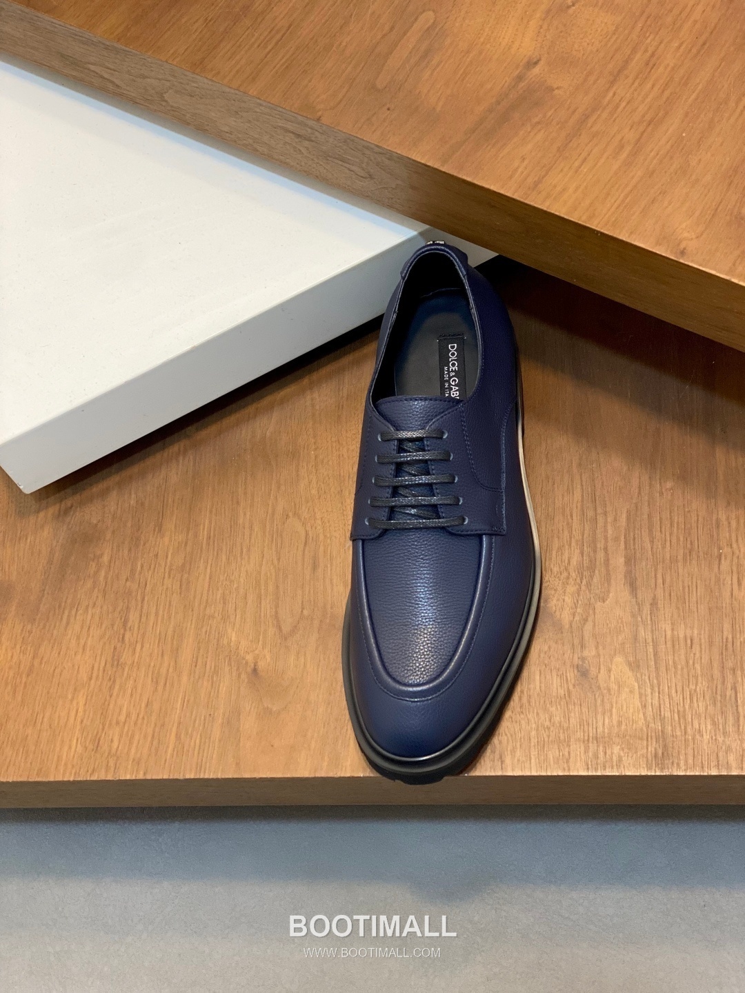 돌체앤가바나 이탈리아송아지가죽 플랫폼 블랙 더비슈즈 Dolce&Gabbana Italian Calfskin Platform Black Derby Shoes 6