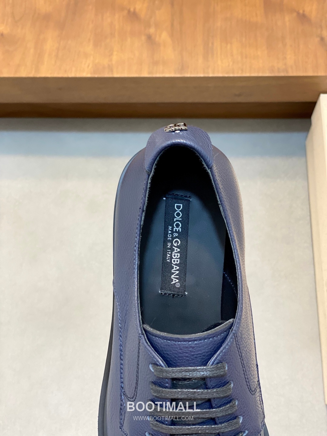 돌체앤가바나 이탈리아송아지가죽 플랫폼 블랙 더비슈즈 Dolce&Gabbana Italian Calfskin Platform Black Derby Shoes 7