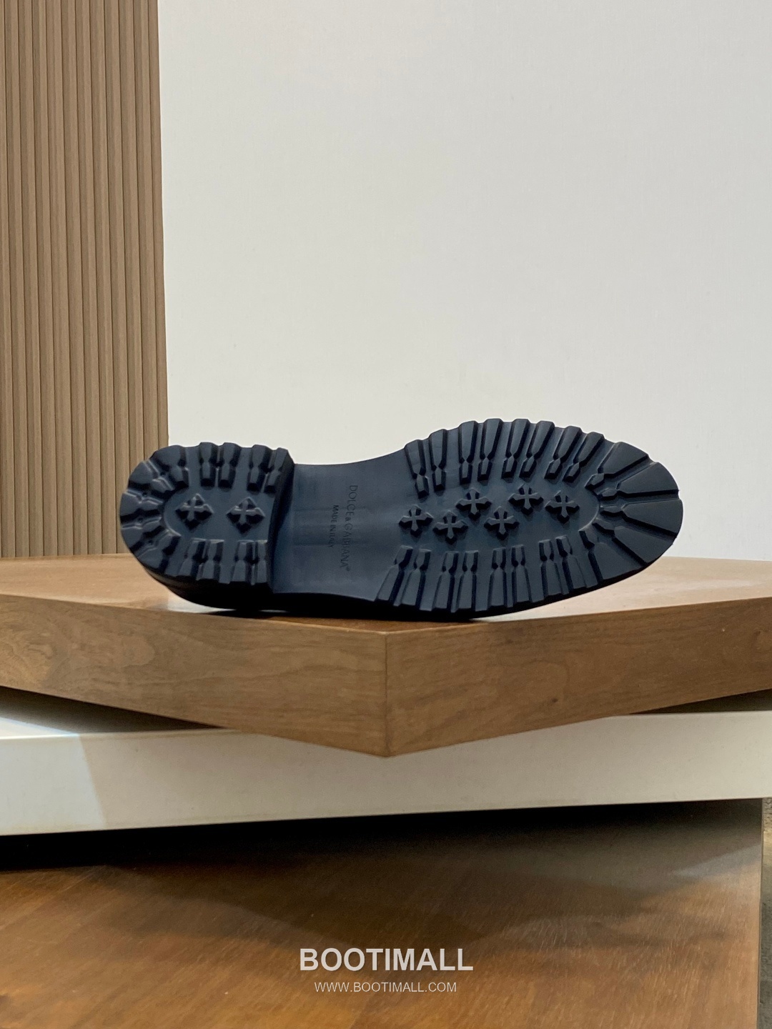 돌체앤가바나 이탈리아송아지가죽 플랫폼 블랙 더비슈즈 Dolce&Gabbana Italian Calfskin Platform Black Derby Shoes 9