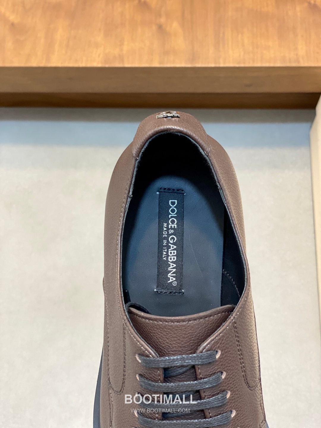 돌체앤가바나 이탈리아송아지가죽 플랫폼 블랙 더비슈즈 Dolce&Gabbana Italian Calfskin Platform Black Derby Shoes 7