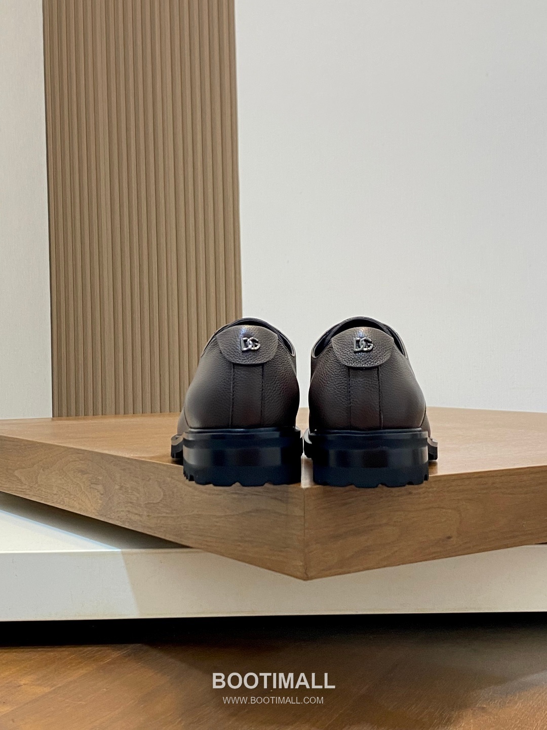 돌체앤가바나 이탈리아송아지가죽 플랫폼 블랙 더비슈즈 Dolce&Gabbana Italian Calfskin Platform Black Derby Shoes 8