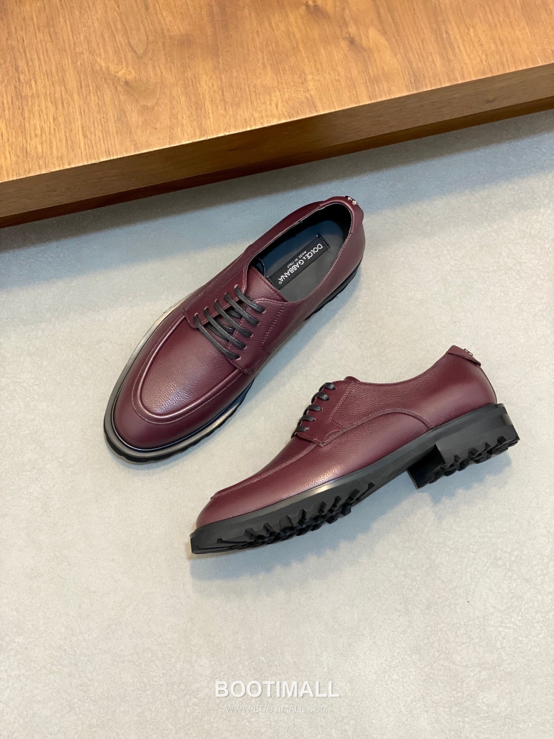 돌체앤가바나 이탈리아송아지가죽 플랫폼 블랙 더비슈즈 Dolce&Gabbana Italian Calfskin Platform Black Derby Shoes 5