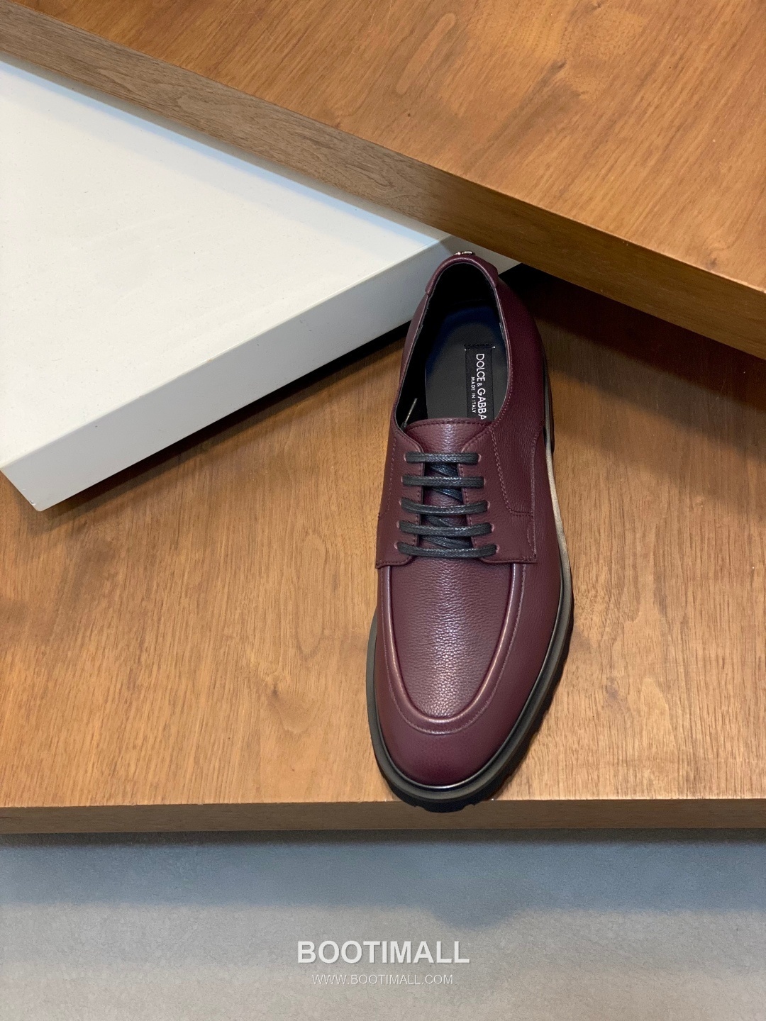 돌체앤가바나 이탈리아송아지가죽 플랫폼 블랙 더비슈즈 Dolce&Gabbana Italian Calfskin Platform Black Derby Shoes 6