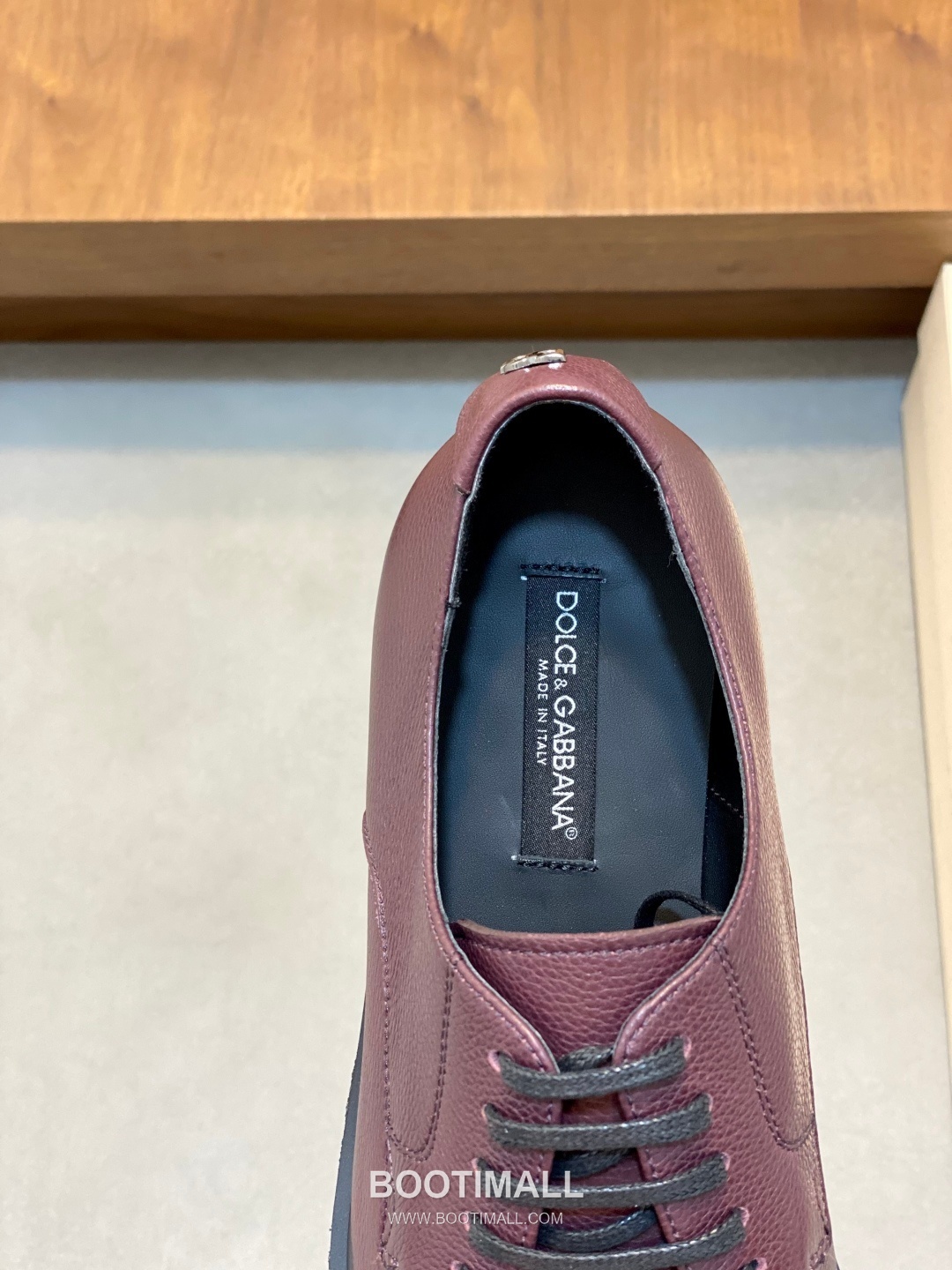 돌체앤가바나 이탈리아송아지가죽 플랫폼 블랙 더비슈즈 Dolce&Gabbana Italian Calfskin Platform Black Derby Shoes 7