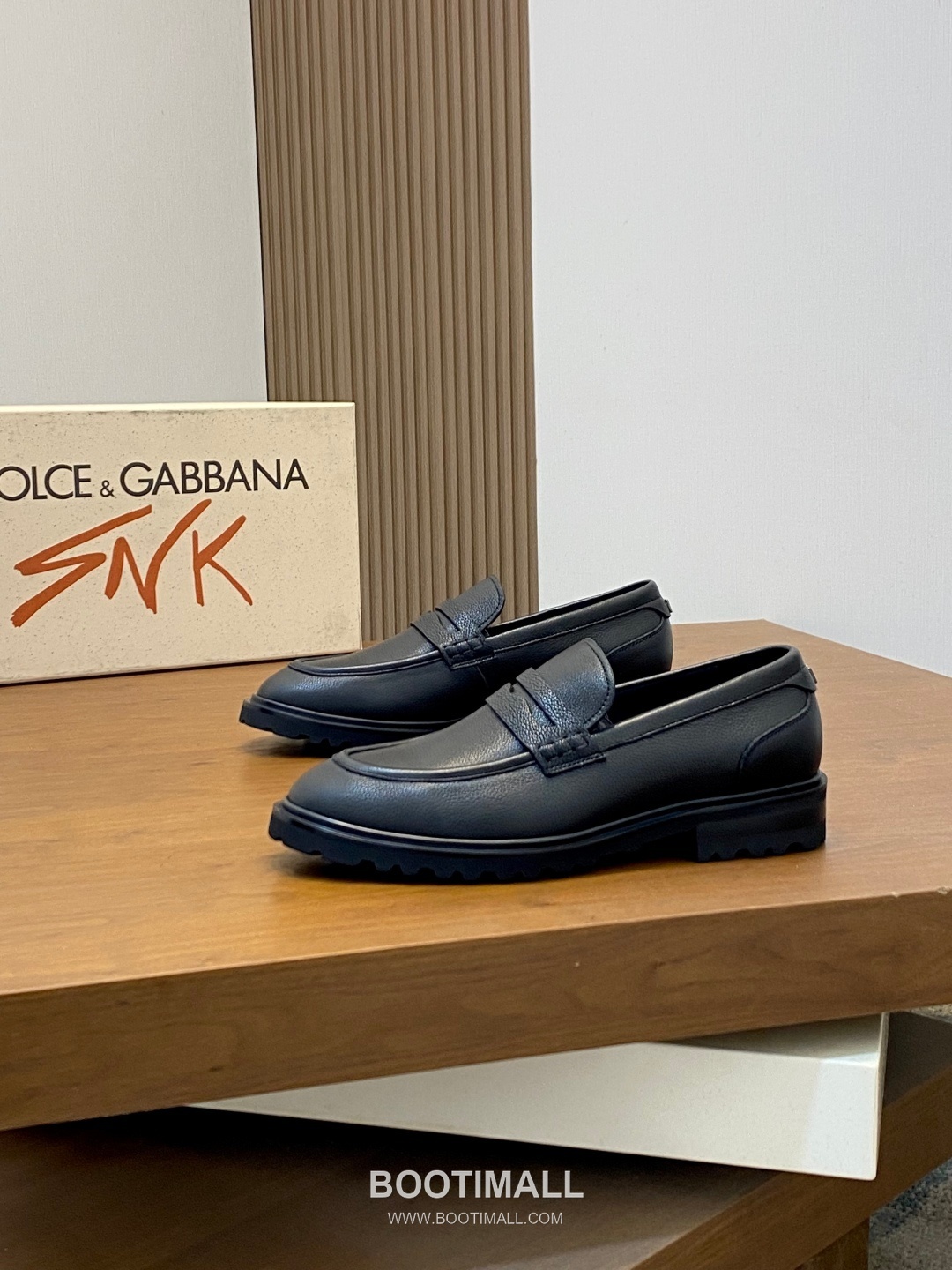 돌체앤가바나 이탈리아송아지가죽 플랫폼 블랙 더비슈즈 Dolce&Gabbana Italian Calfskin Platform Black Derby Shoes 3