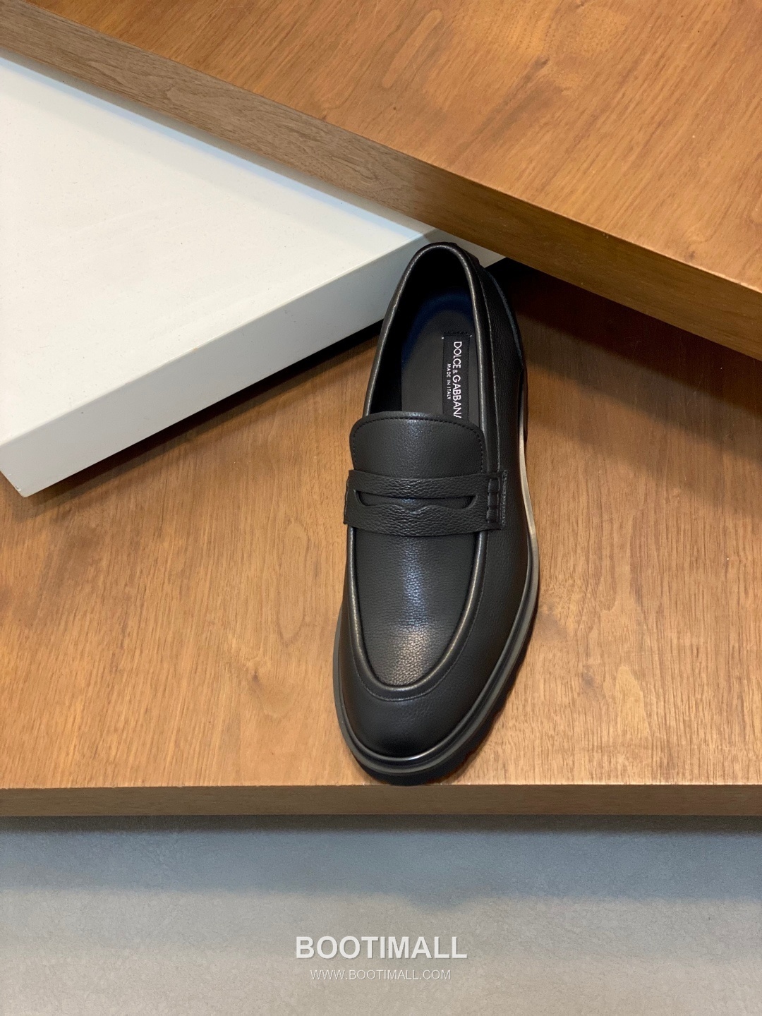 돌체앤가바나 이탈리아송아지가죽 플랫폼 블랙 더비슈즈 Dolce&Gabbana Italian Calfskin Platform Black Derby Shoes 6