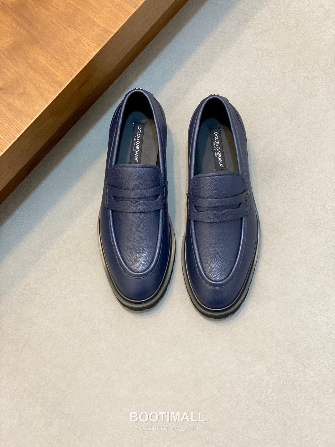 돌체앤가바나 이탈리아송아지가죽 플랫폼 블랙 더비슈즈 Dolce&Gabbana Italian Calfskin Platform Black Derby Shoes 1