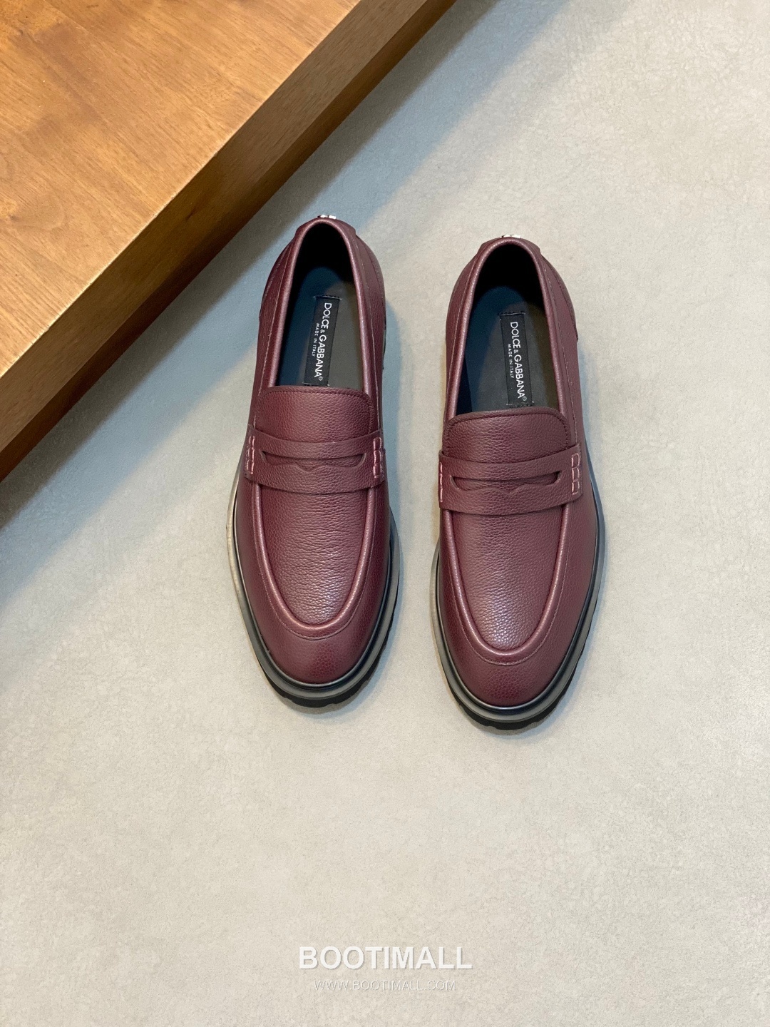 돌체앤가바나 이탈리아송아지가죽 플랫폼 블랙 더비슈즈 Dolce&Gabbana Italian Calfskin Platform Black Derby Shoes 1