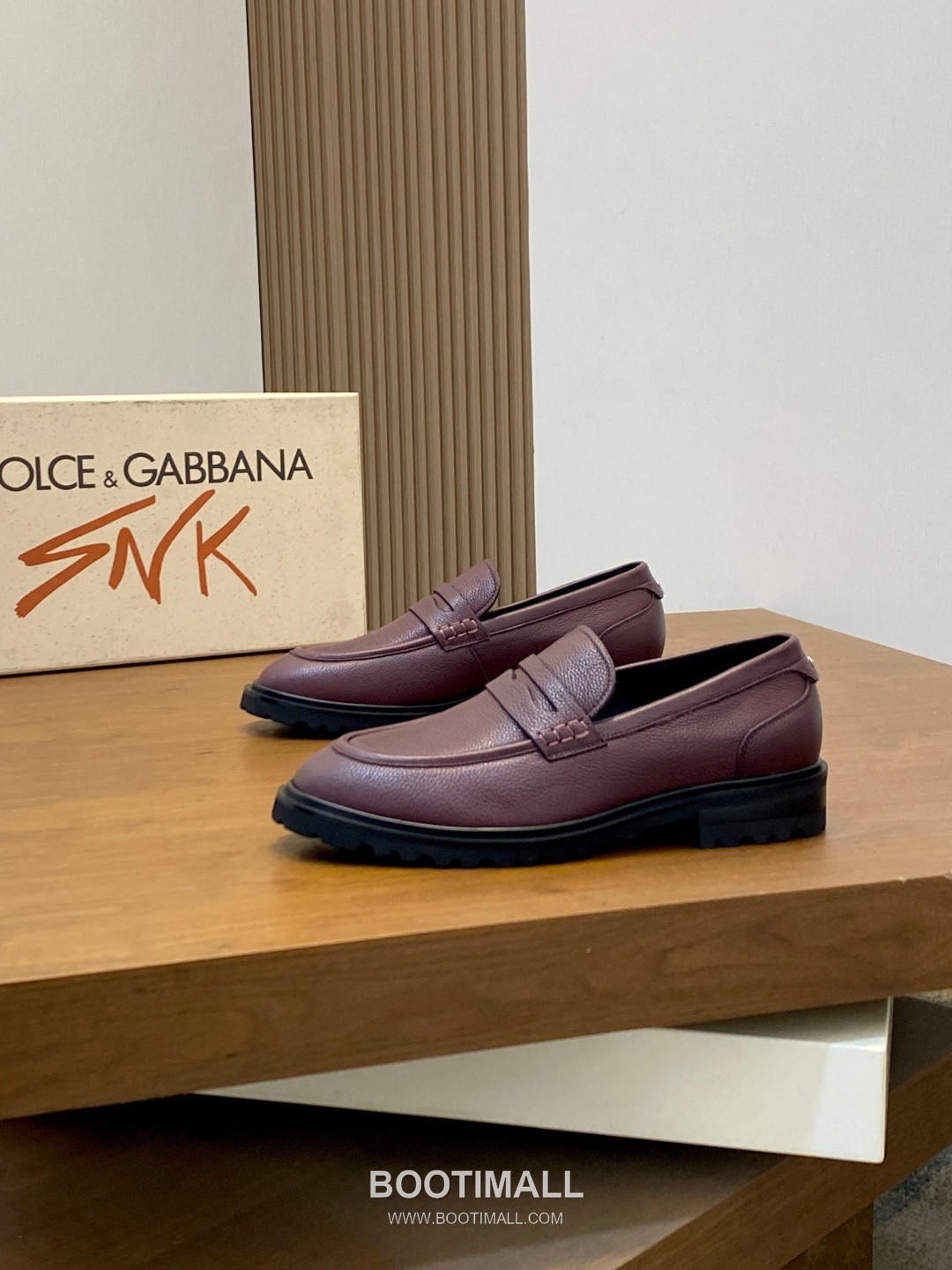 돌체앤가바나 이탈리아송아지가죽 플랫폼 블랙 더비슈즈 Dolce&Gabbana Italian Calfskin Platform Black Derby Shoes 3