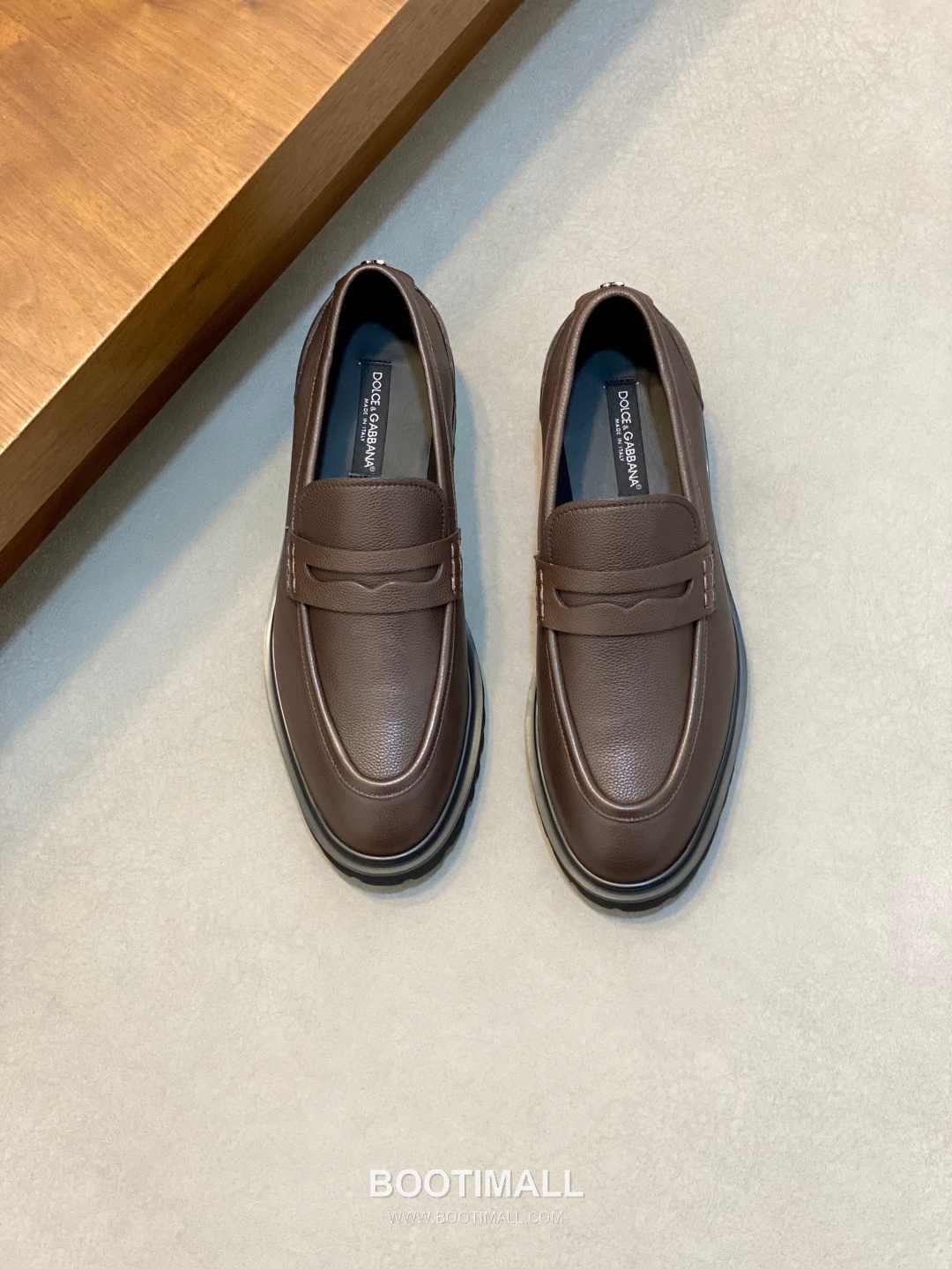 돌체앤가바나 이탈리아송아지가죽 플랫폼 블랙 더비슈즈 Dolce&Gabbana Italian Calfskin Platform Black Derby Shoes 1