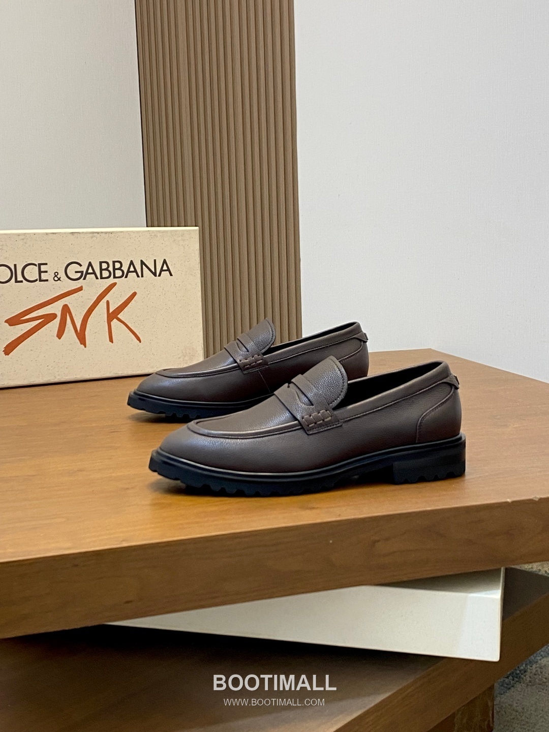 돌체앤가바나 이탈리아송아지가죽 플랫폼 블랙 더비슈즈 Dolce&Gabbana Italian Calfskin Platform Black Derby Shoes 3