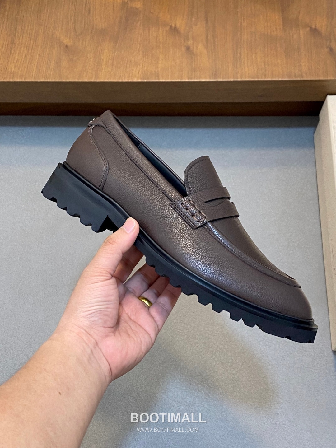 돌체앤가바나 이탈리아송아지가죽 플랫폼 블랙 더비슈즈 Dolce&Gabbana Italian Calfskin Platform Black Derby Shoes 4