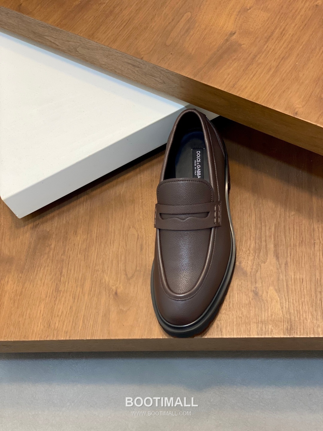 돌체앤가바나 이탈리아송아지가죽 플랫폼 블랙 더비슈즈 Dolce&Gabbana Italian Calfskin Platform Black Derby Shoes 6