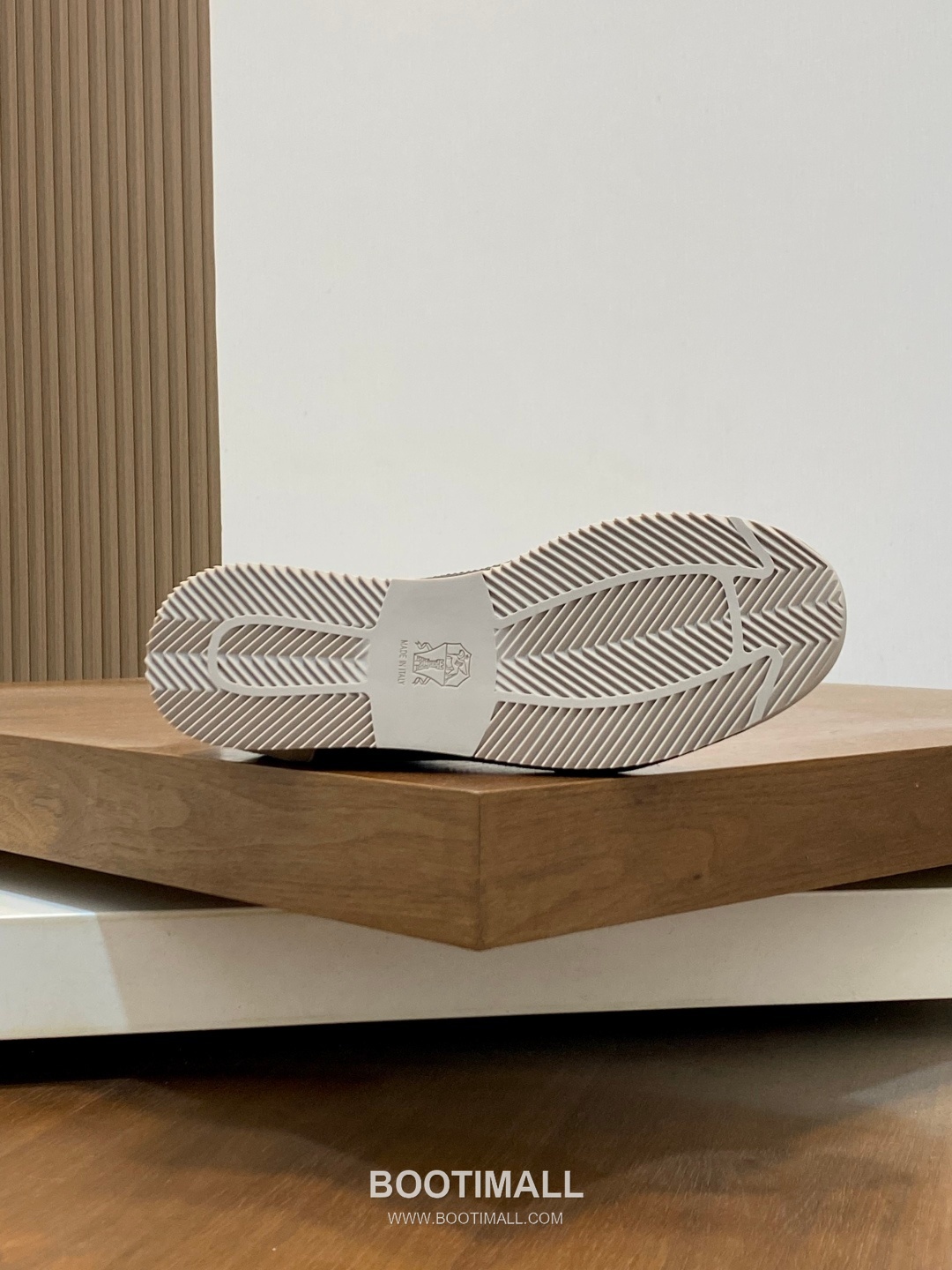 브루넬로쿠치넬리 송아지가죽 스웨이드 믹스 로우탑 베이지 스니커즈 Brunello Cucinelli Calfskin Suede Mix Low-top Beige Sneakers 9