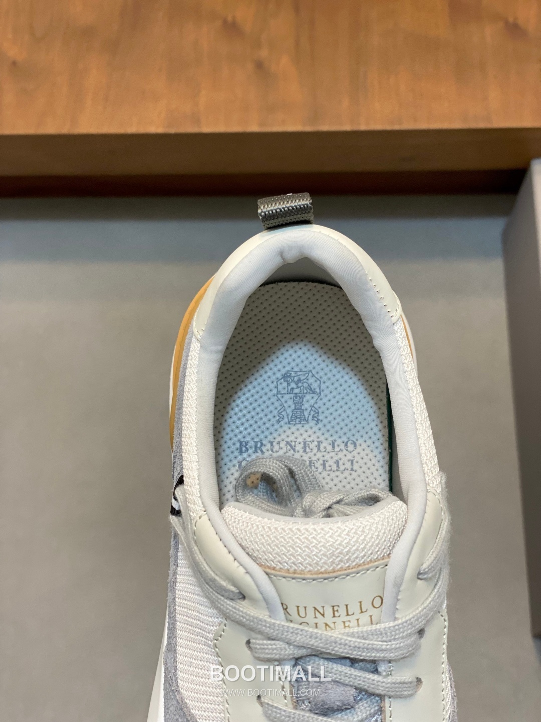 브루넬로쿠치넬리 캐시미어 스웨이드 로우탑 베이지 스니커즈 Brunello Cucinelli Cashmere Suede Low-top Beige Sneakers 7