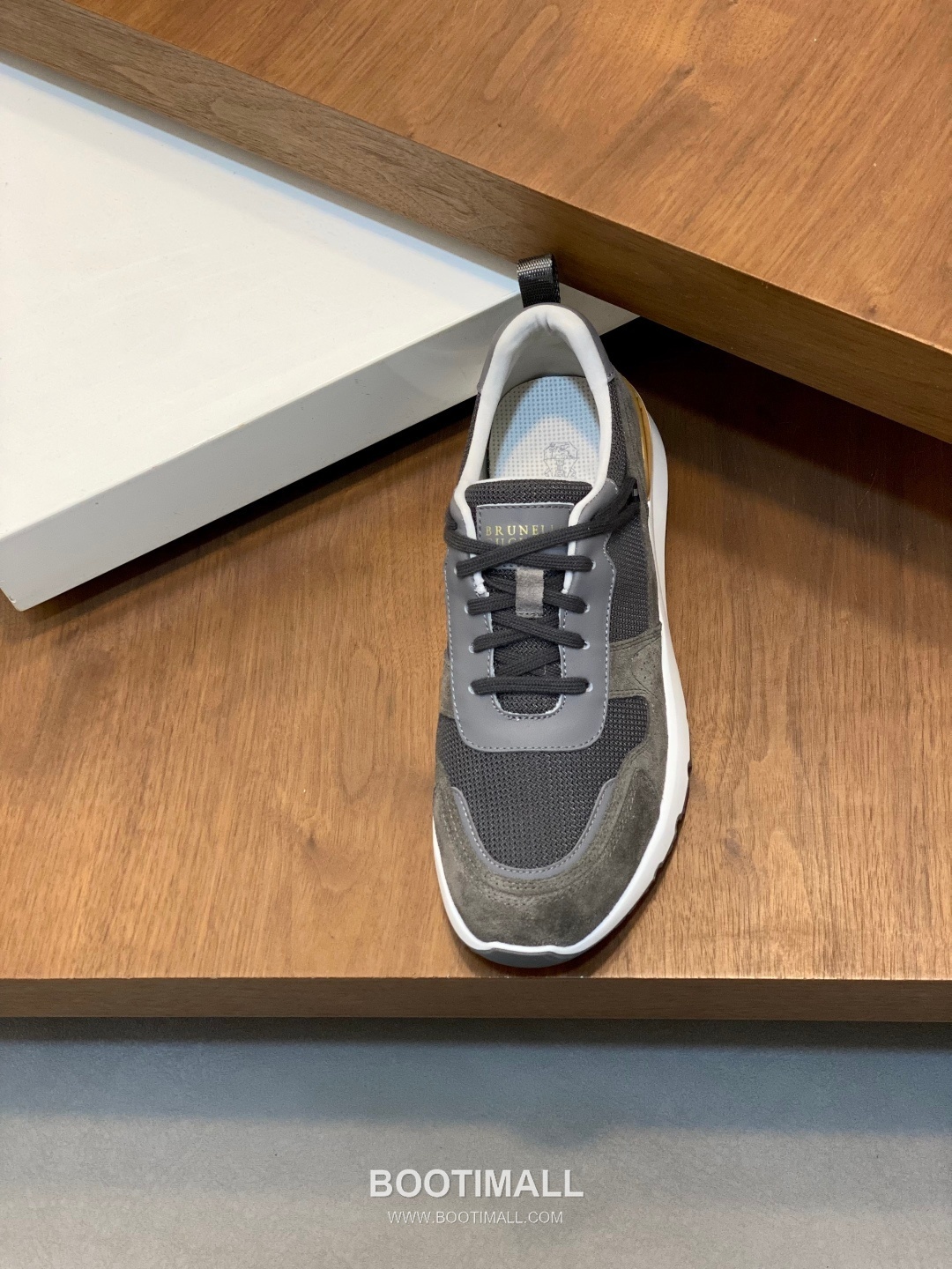 브루넬로쿠치넬리 캐시미어 스웨이드 로우탑 베이지 스니커즈 Brunello Cucinelli Cashmere Suede Low-top Beige Sneakers 6