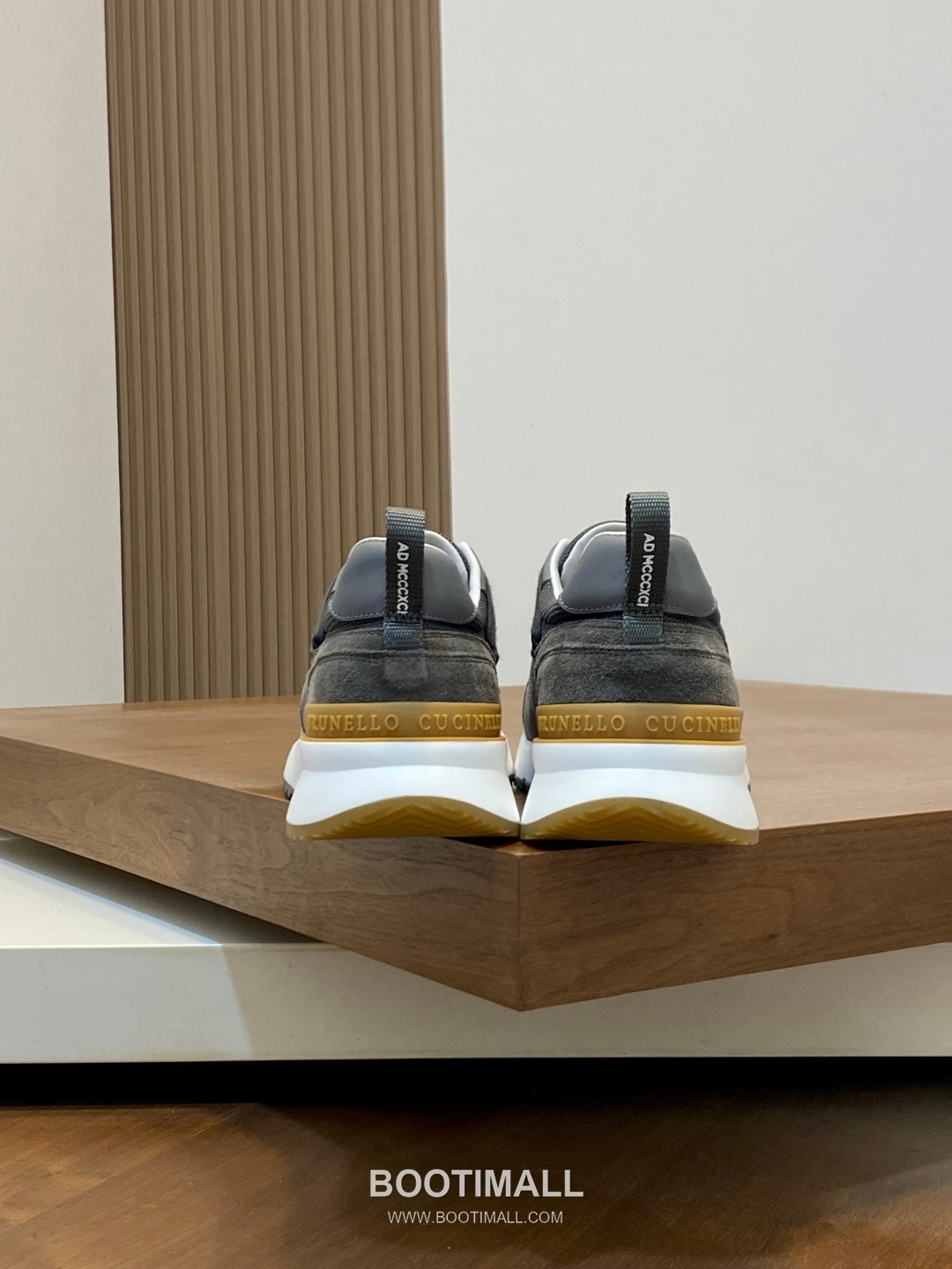 브루넬로쿠치넬리 캐시미어 스웨이드 로우탑 베이지 스니커즈 Brunello Cucinelli Cashmere Suede Low-top Beige Sneakers 8