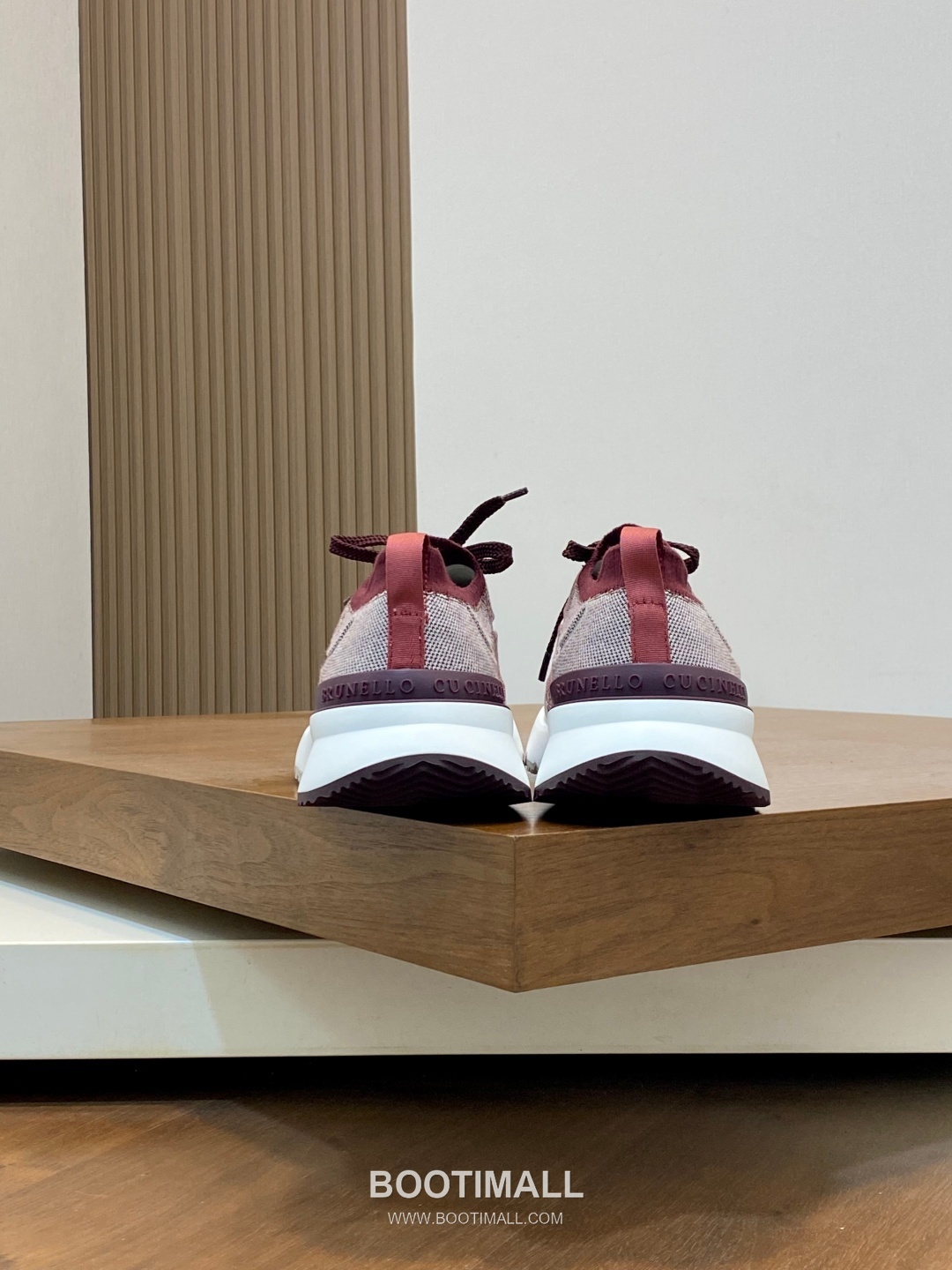 브루넬로쿠치넬리 스웨이드 니트믹스 로우탑 베이지 스니커즈 Brunello Cucinelli Suede Knit Mix Low-top Beige Sneakers 8