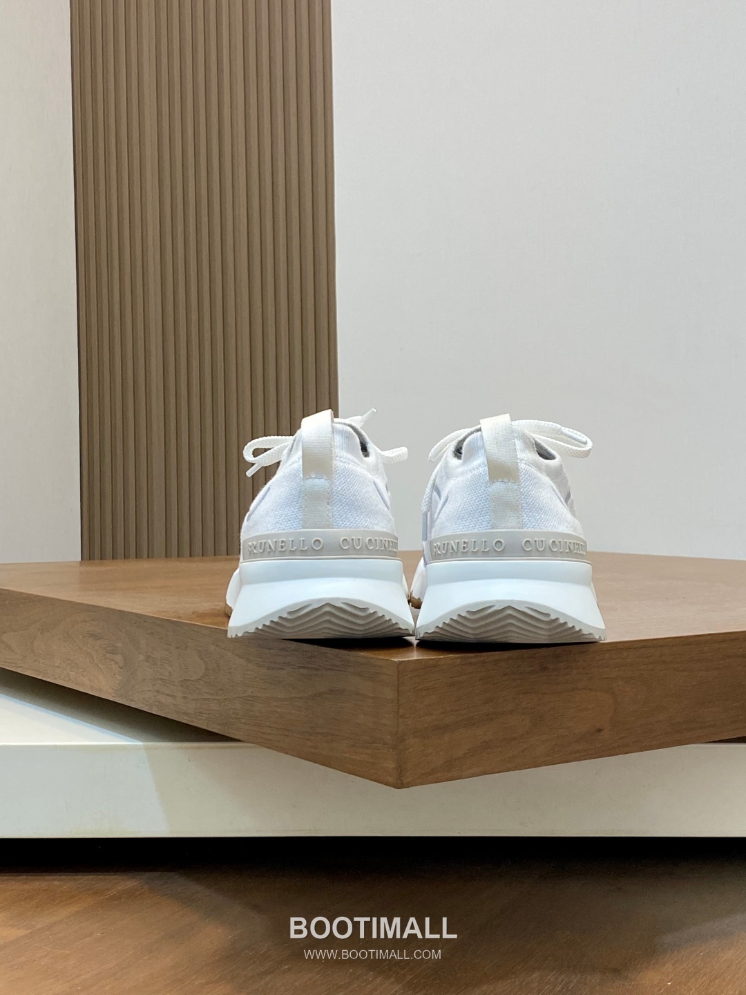 브루넬로쿠치넬리 스웨이드 니트믹스 로우탑 베이지 스니커즈 Brunello Cucinelli Suede Knit Mix Low-top Beige Sneakers 8