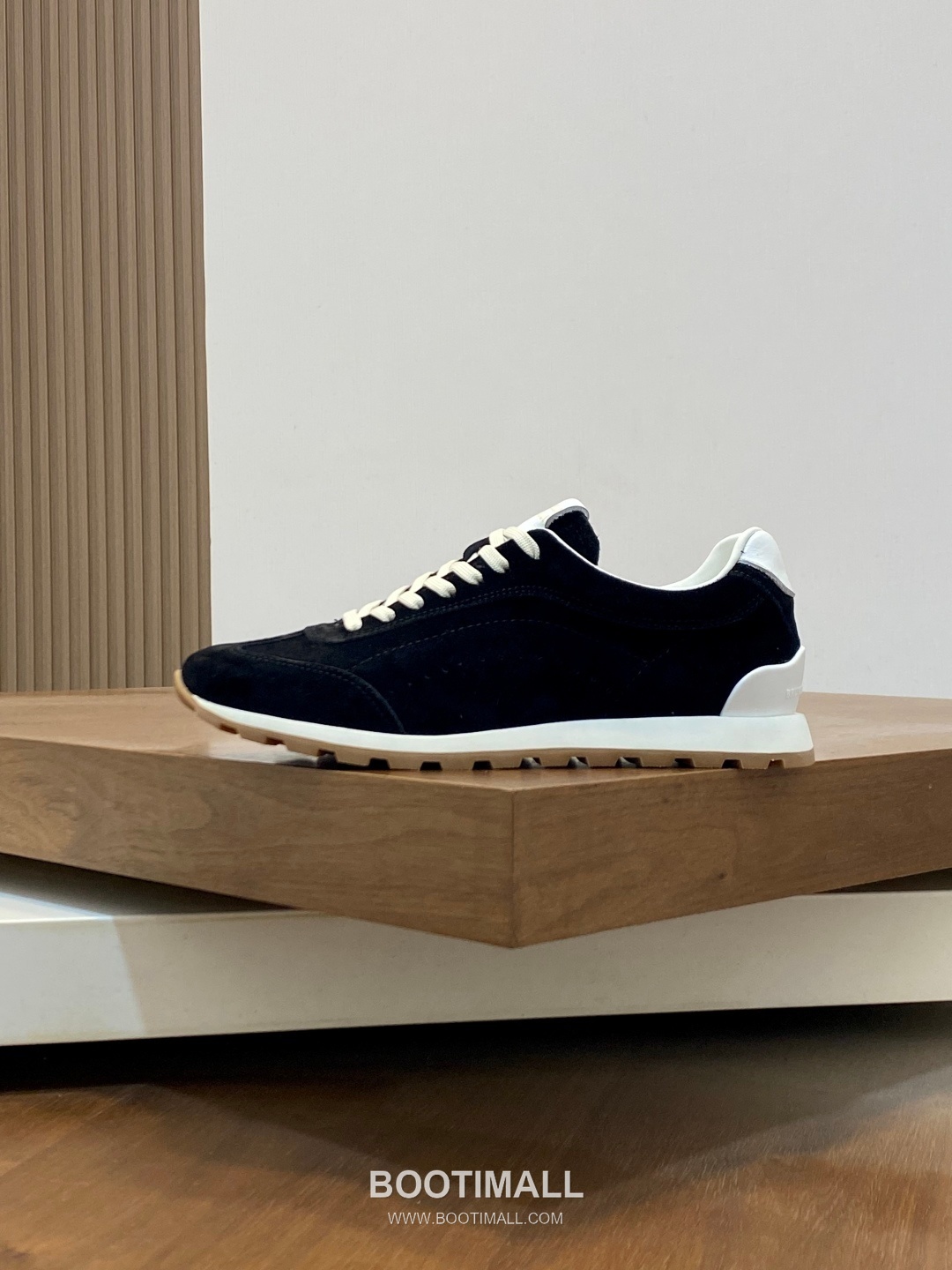 브루넬로쿠치넬리 송아지가죽 스웨이드믹스 로우탑 베이지 스니커즈 Brunello Cucinelli Calfskin Suede Mix Low-top Beige Sneakers 2