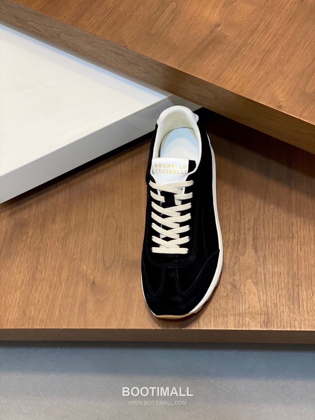 브루넬로쿠치넬리 송아지가죽 스웨이드믹스 로우탑 베이지 스니커즈 Brunello Cucinelli Calfskin Suede Mix Low-top Beige Sneakers 6