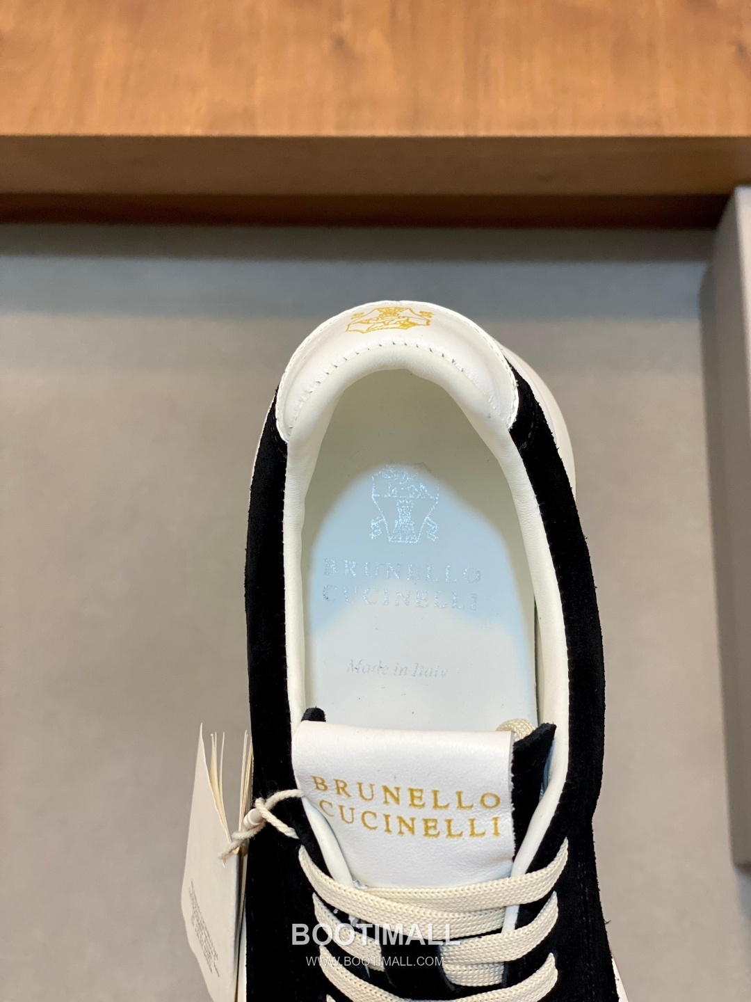 브루넬로쿠치넬리 송아지가죽 스웨이드믹스 로우탑 베이지 스니커즈 Brunello Cucinelli Calfskin Suede Mix Low-top Beige Sneakers 7