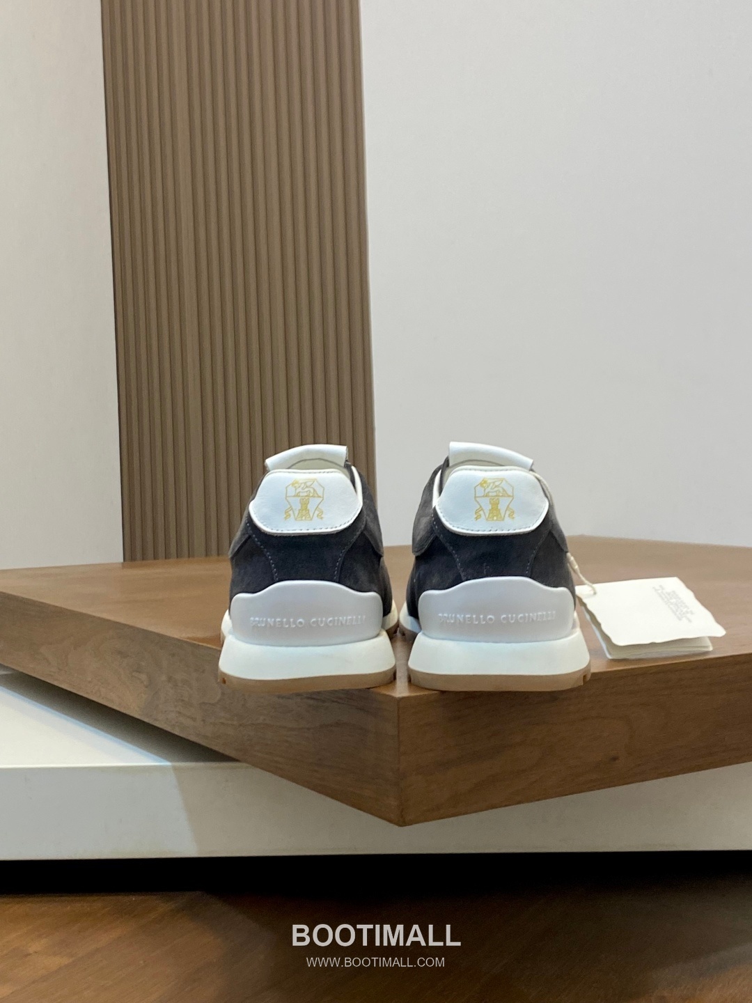 브루넬로쿠치넬리 송아지가죽 스웨이드믹스 로우탑 베이지 스니커즈 Brunello Cucinelli Calfskin Suede Mix Low-top Beige Sneakers 8